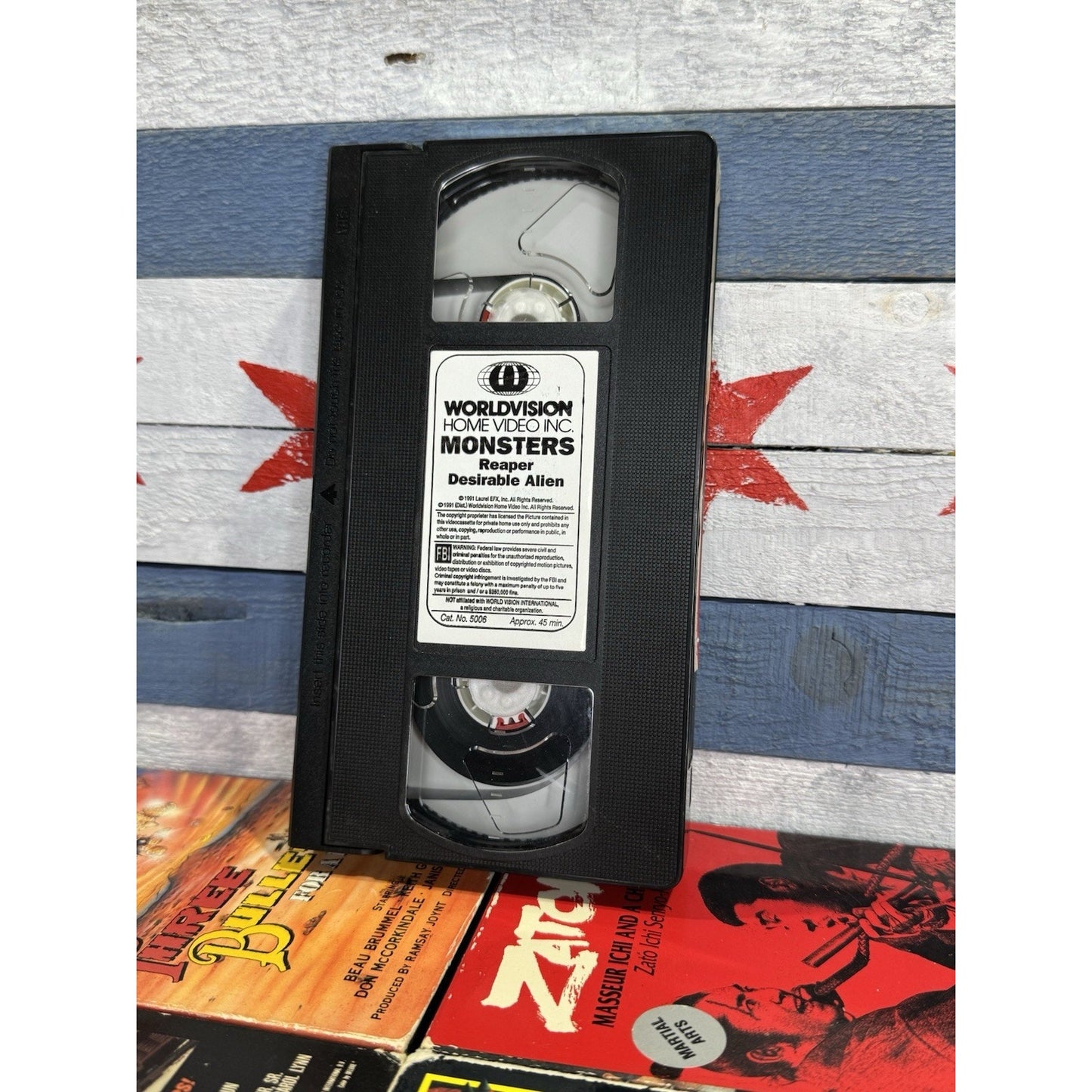 Monsters: Reaper & Desirable Alien - VHS Used