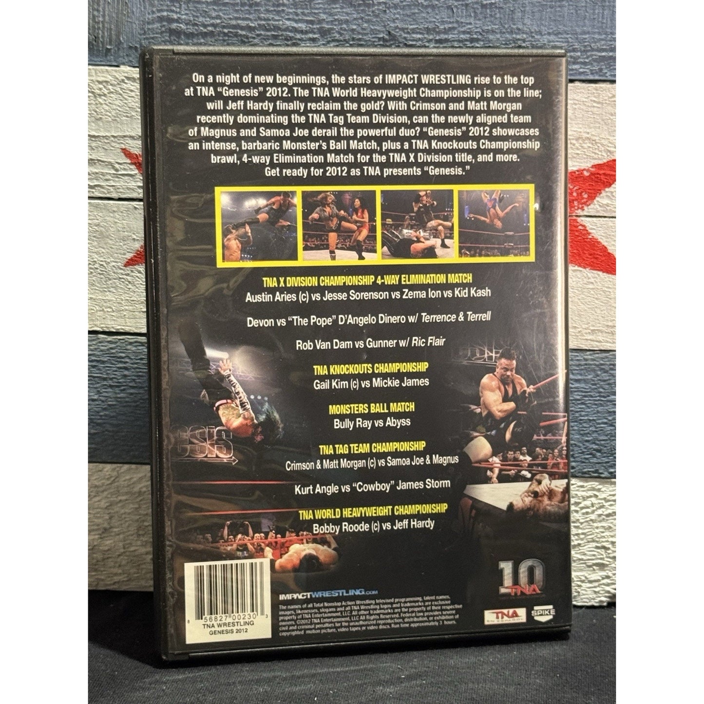 TNA Wrestling: Genesis 2012 - DVD Used