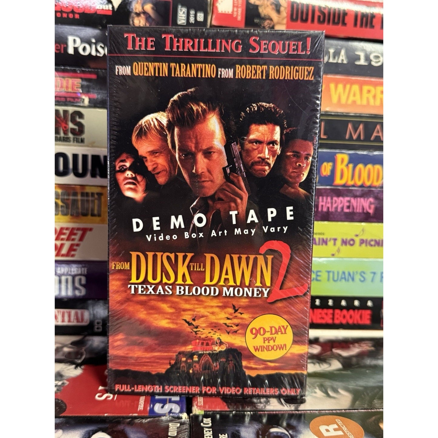 From Dusk Till Dawn 2 Promo Screener - VHS Used