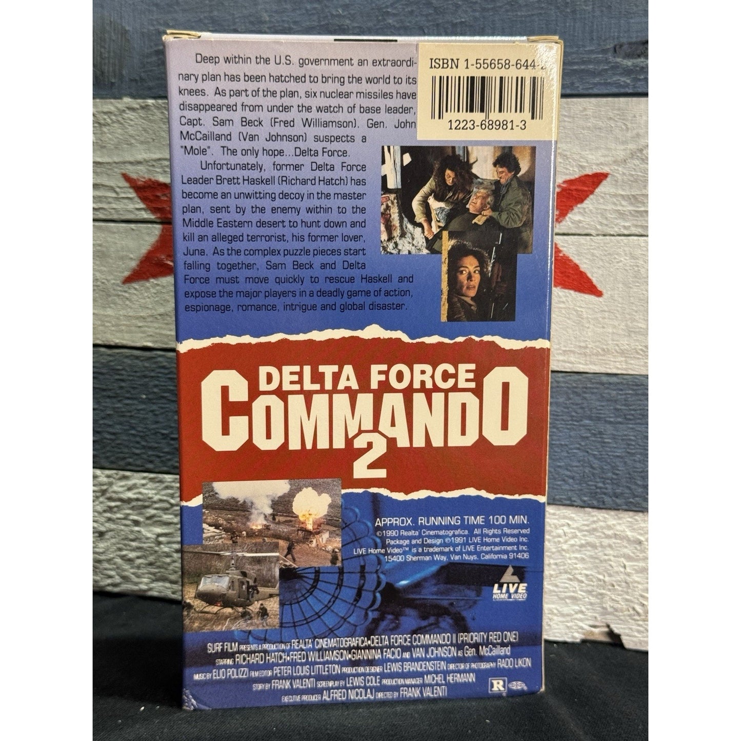 Delta Force Commando 2 - VHS Used