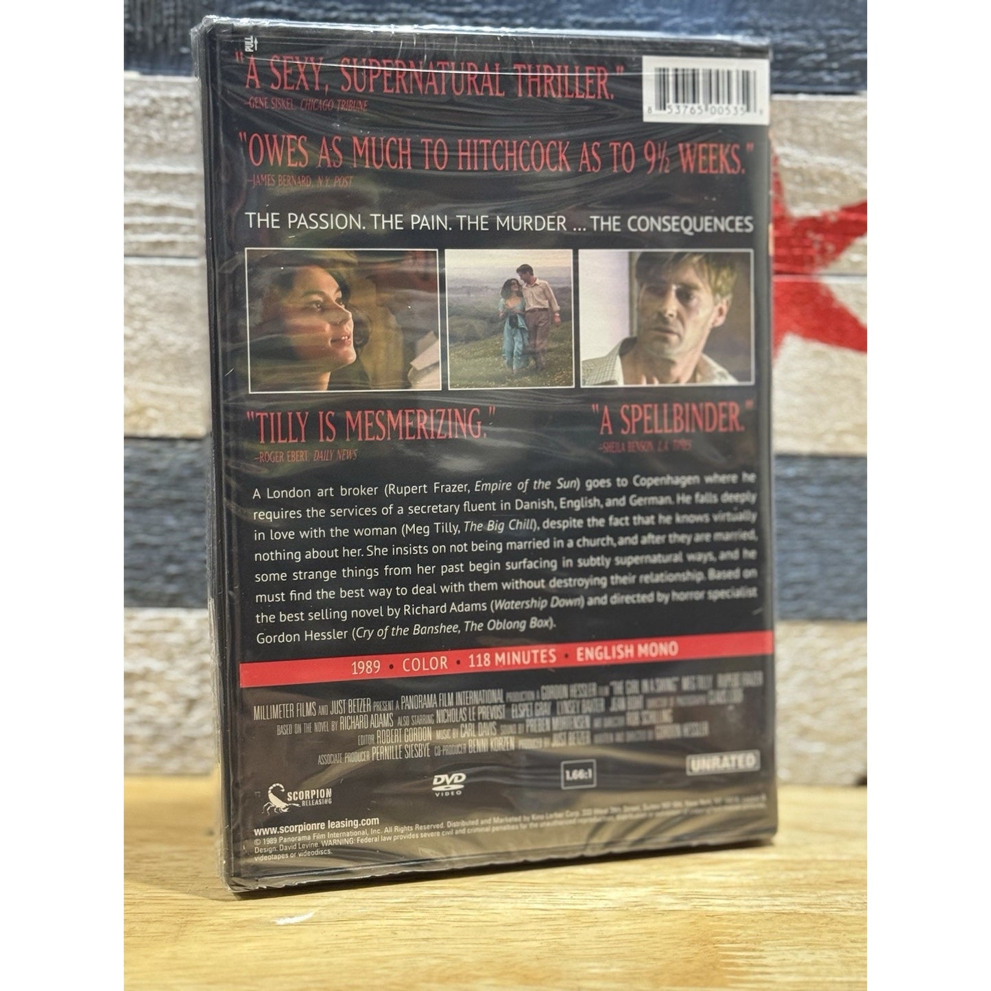 The Girl in a Swing - Scorpion Releasing DVD