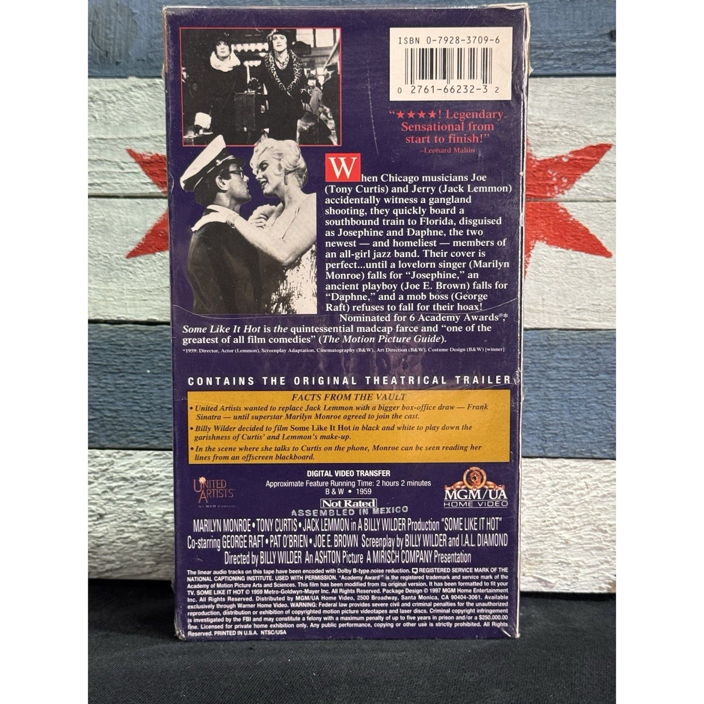 Some Like It Hot - VHS