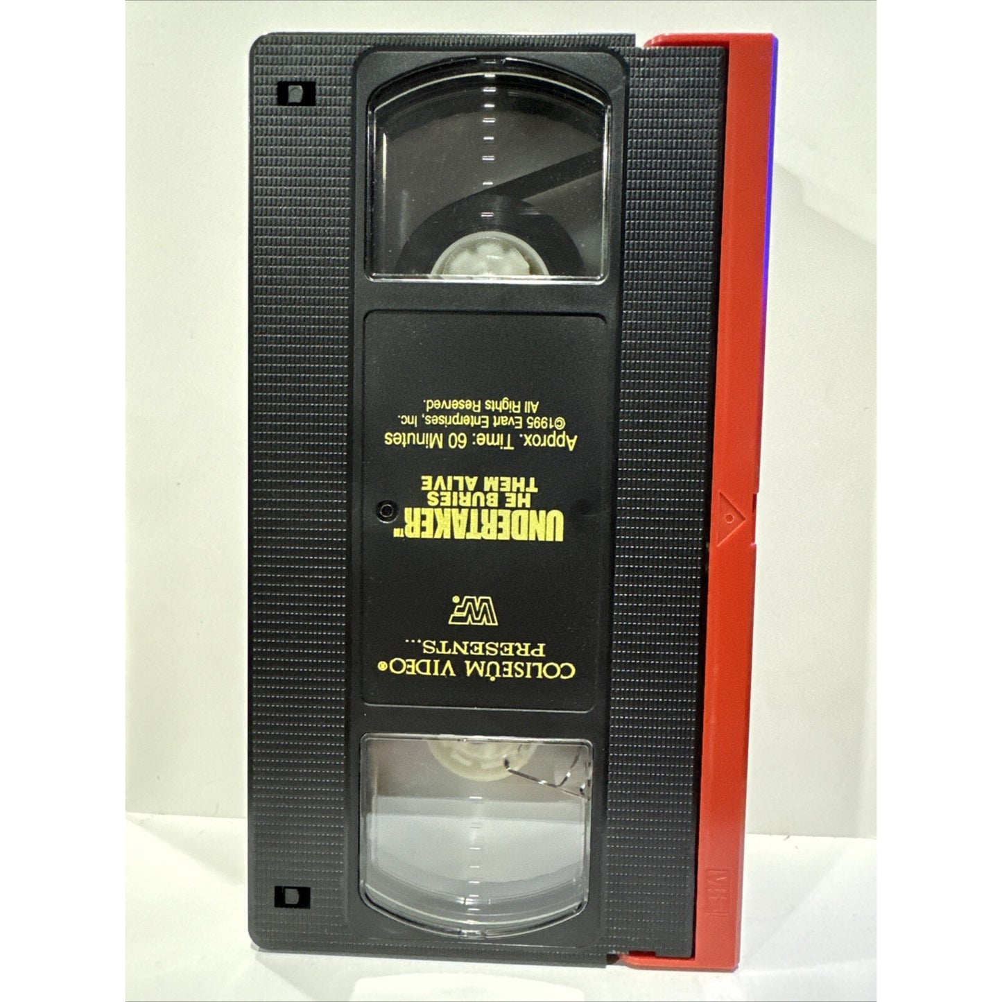 WWF The Undertaker...He Buries Them Alive - VHS Used