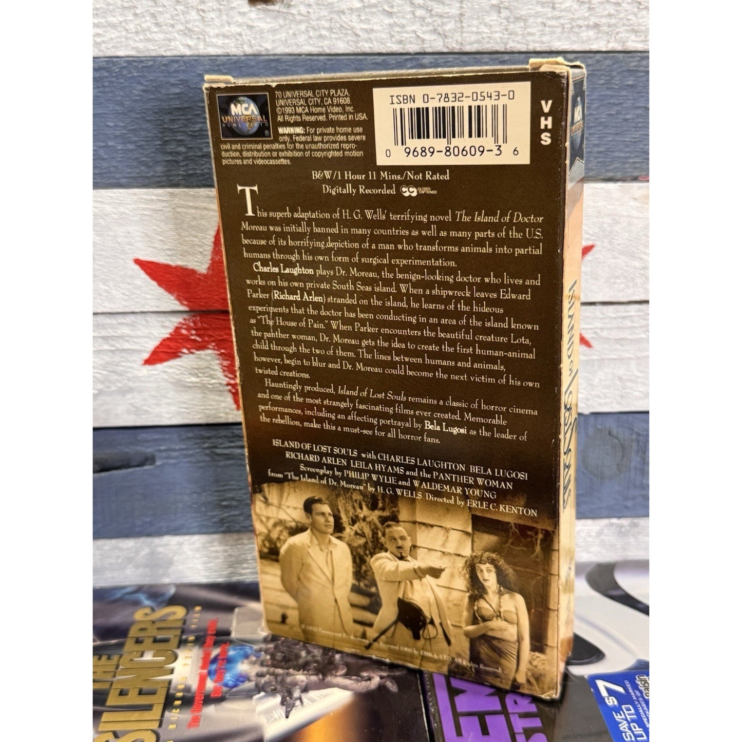 Island of Lost Souls - VHS Used
