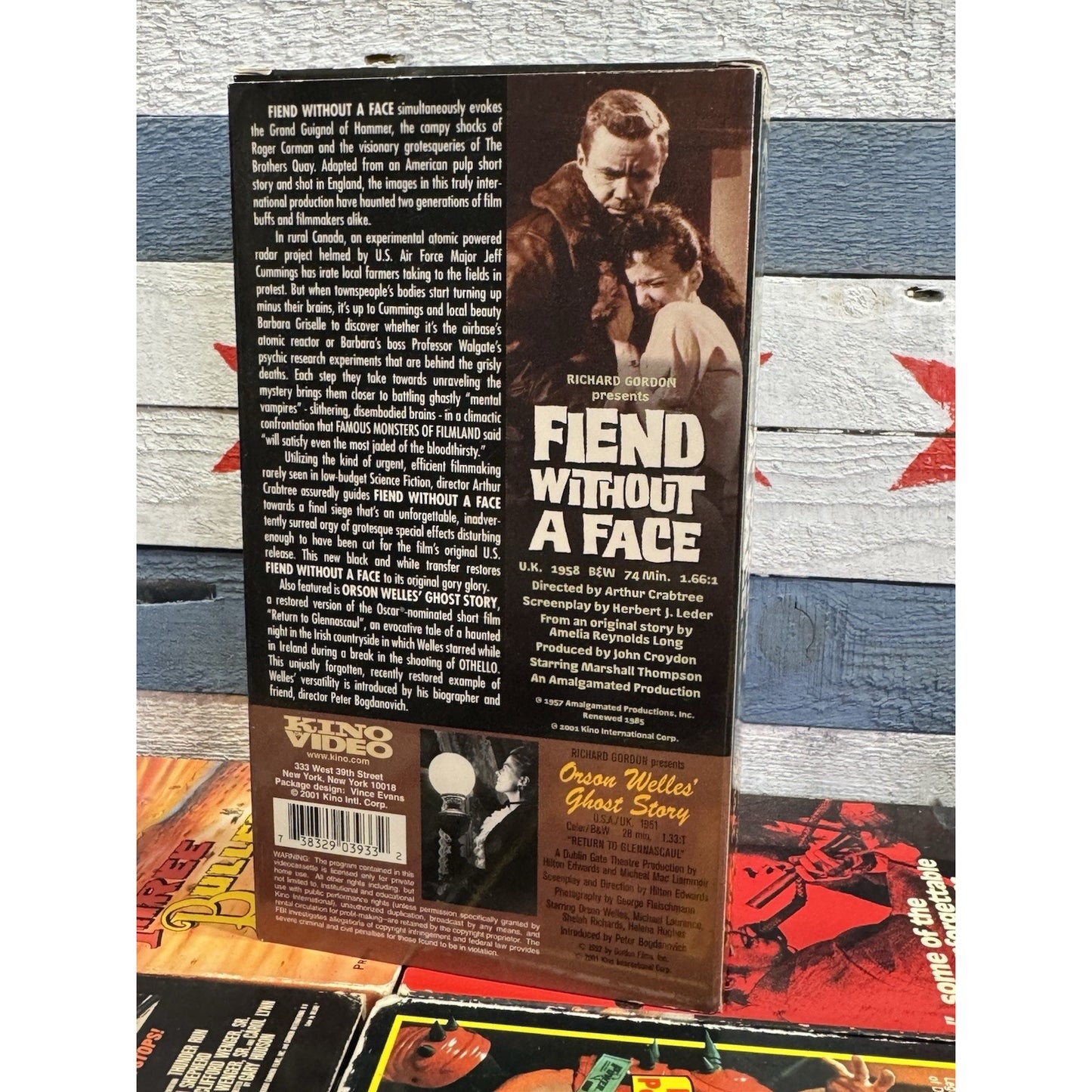 Fiend Without a Face/Orson Wells’ Ghost Story - VHS Used