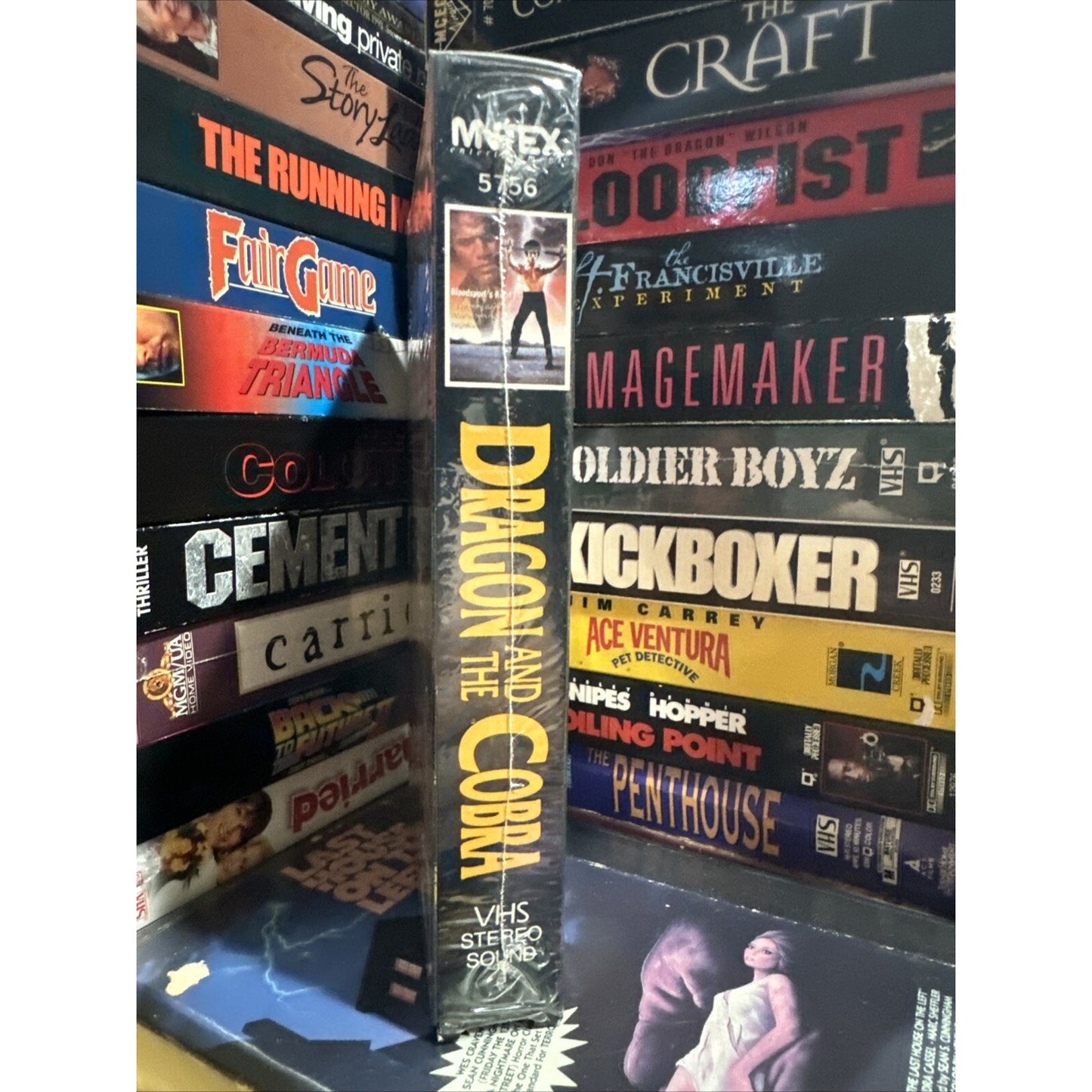 Dragon And The Cobra - VHS Used