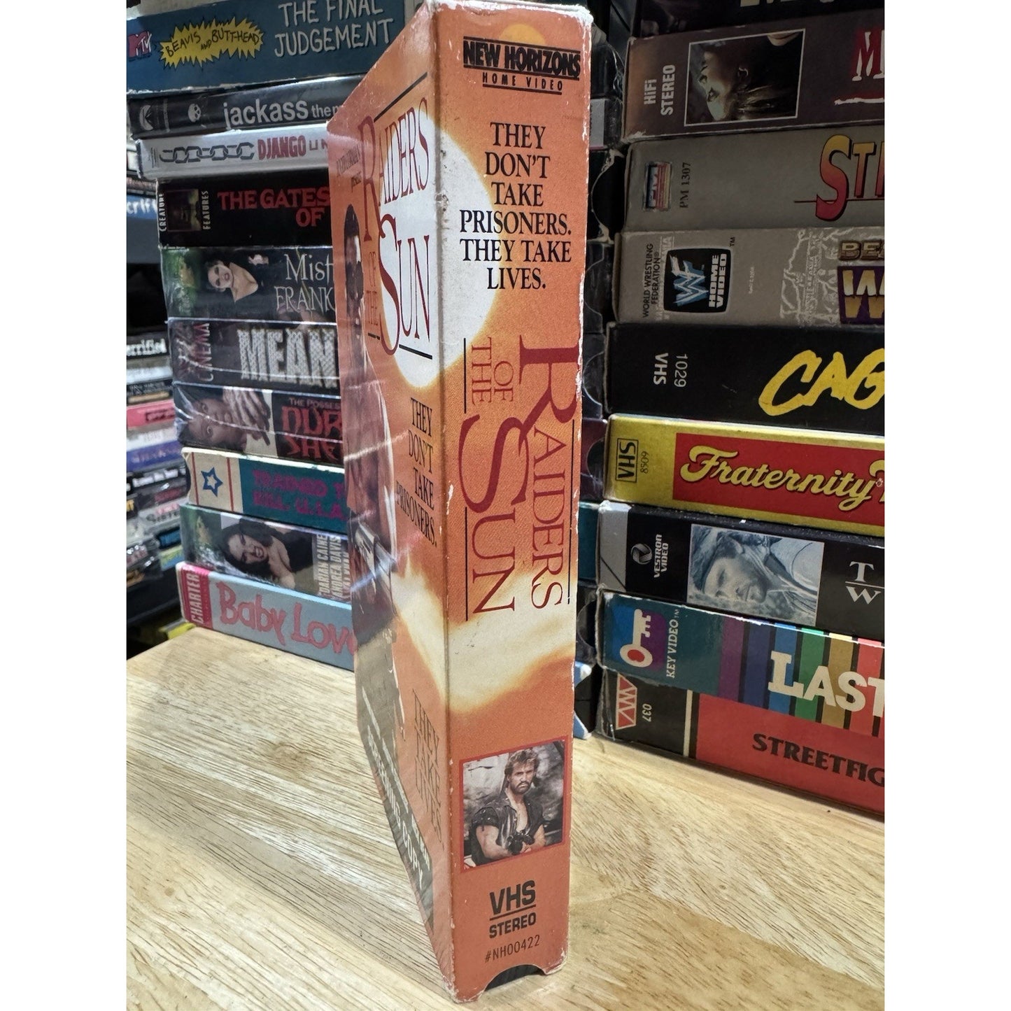 Raiders Of The Sun Promo Screener - VHS Used