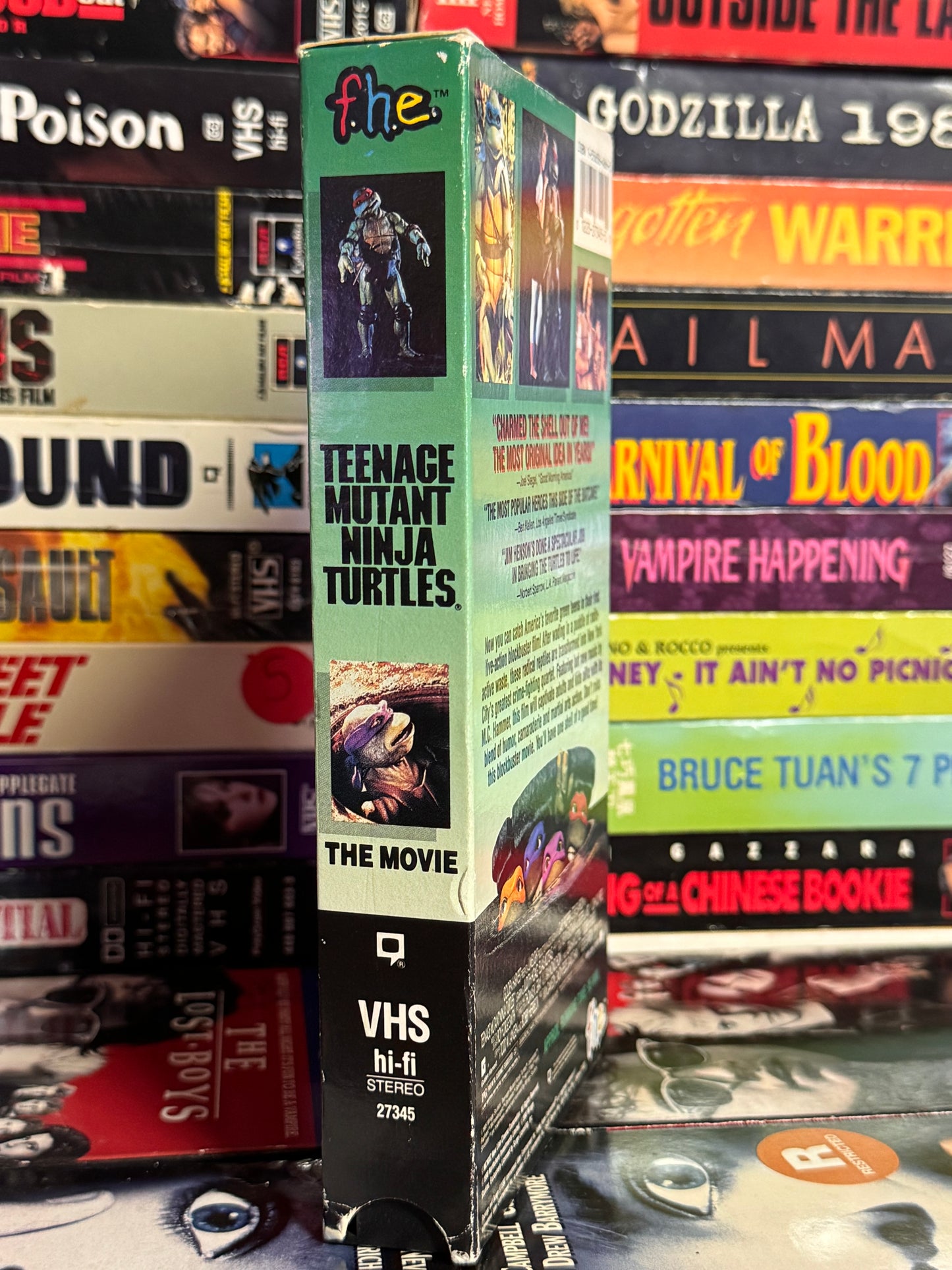 Teenage Mutant Ninja Turtles The Movie - VHS Used