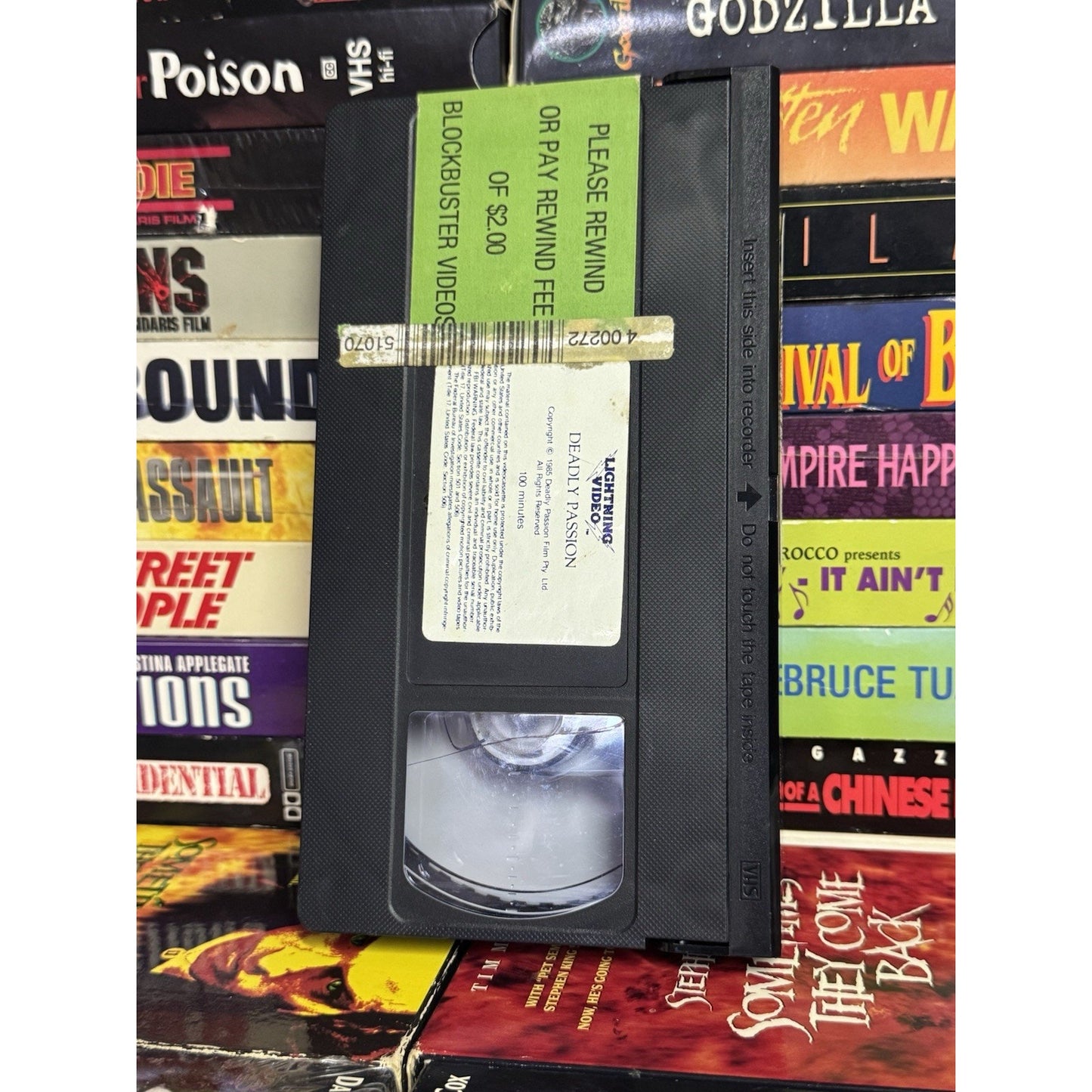 Deadly Passion - VHS Used
