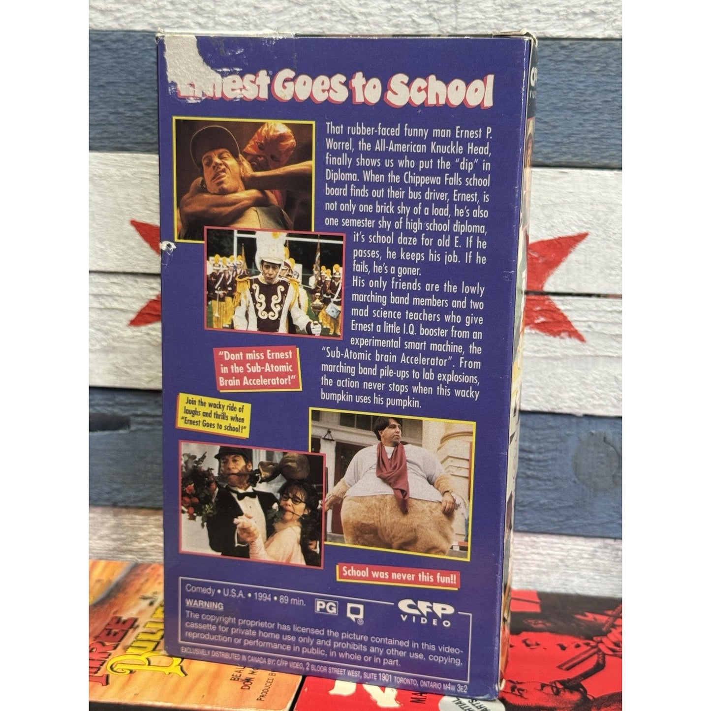 Ernest Goes to School - VHS Used