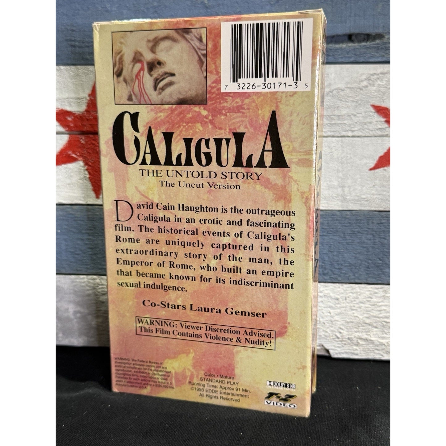 Caligula The Untold Story - VHS Used