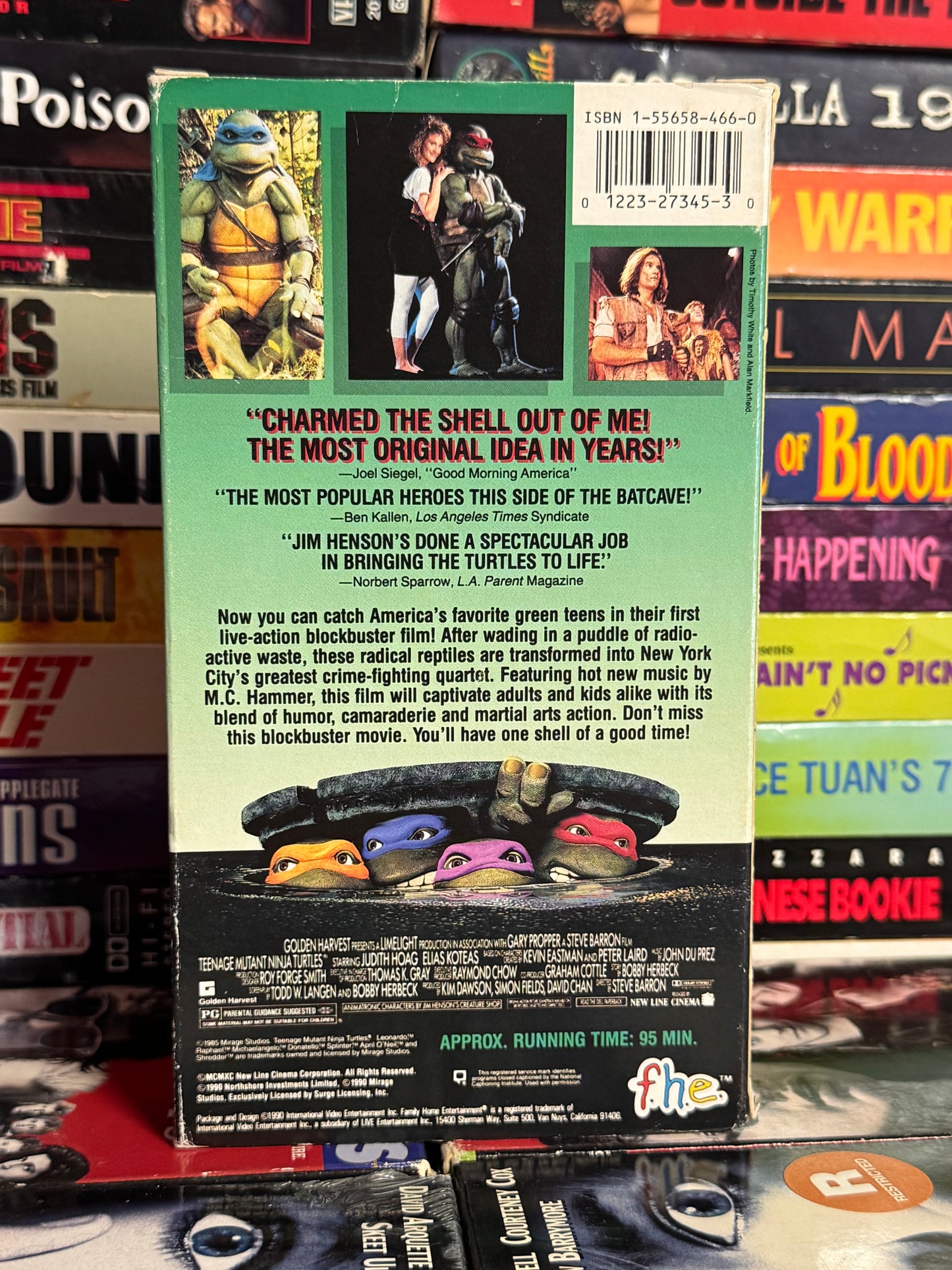 Teenage Mutant Ninja Turtles The Movie - VHS Used