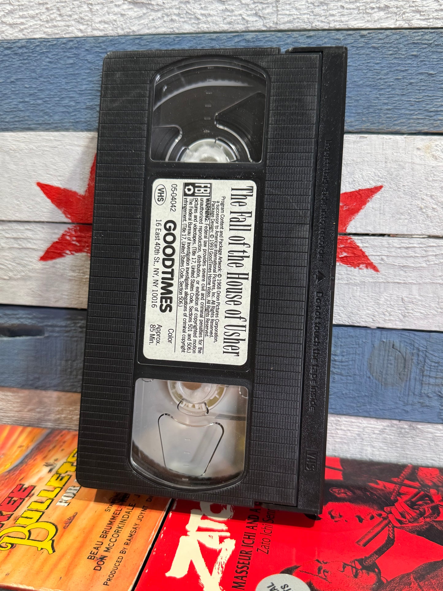 The Fall of the House of Usher - VHS Used
