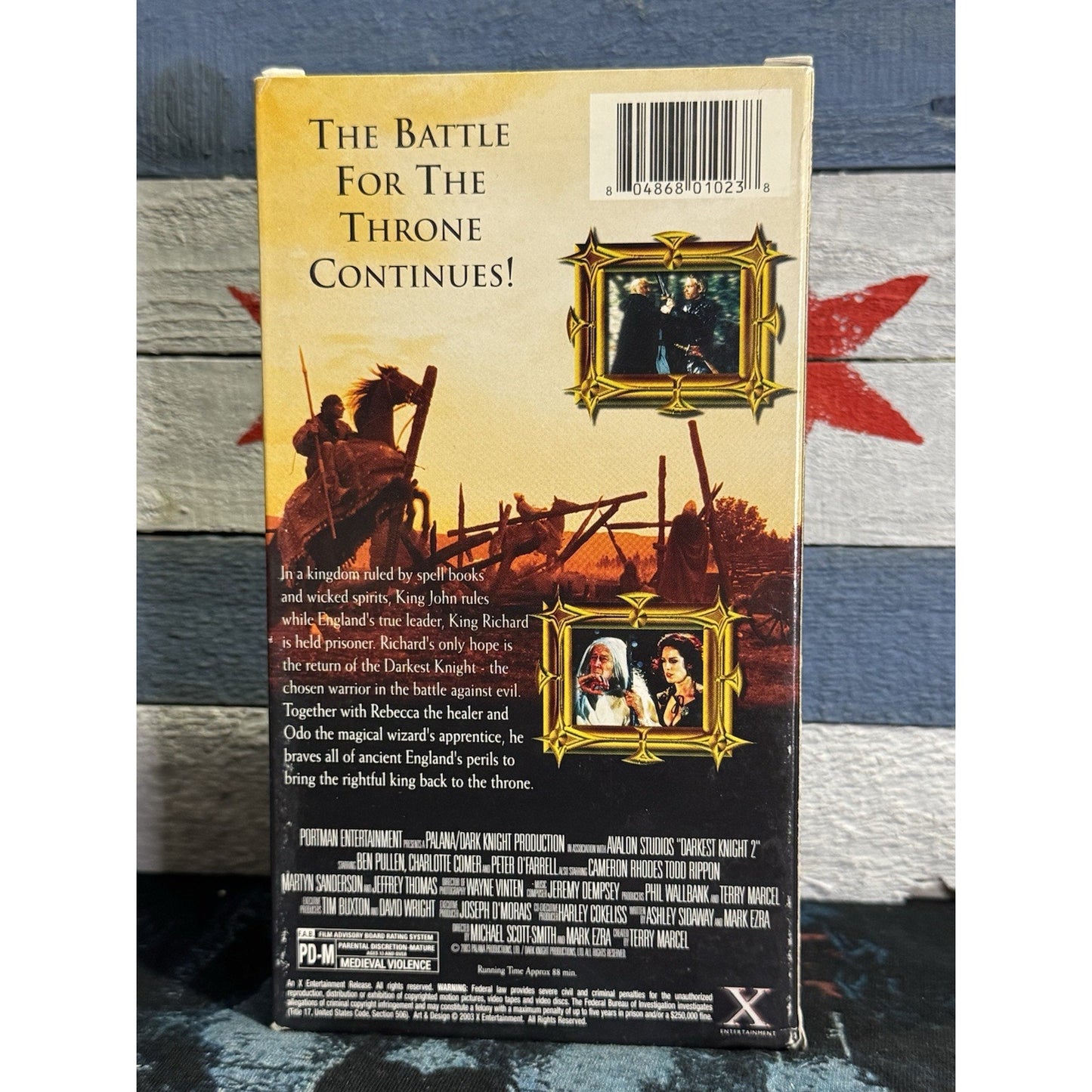 Darkest Knight 2 The Rise Of The Kingdom - VHS Used