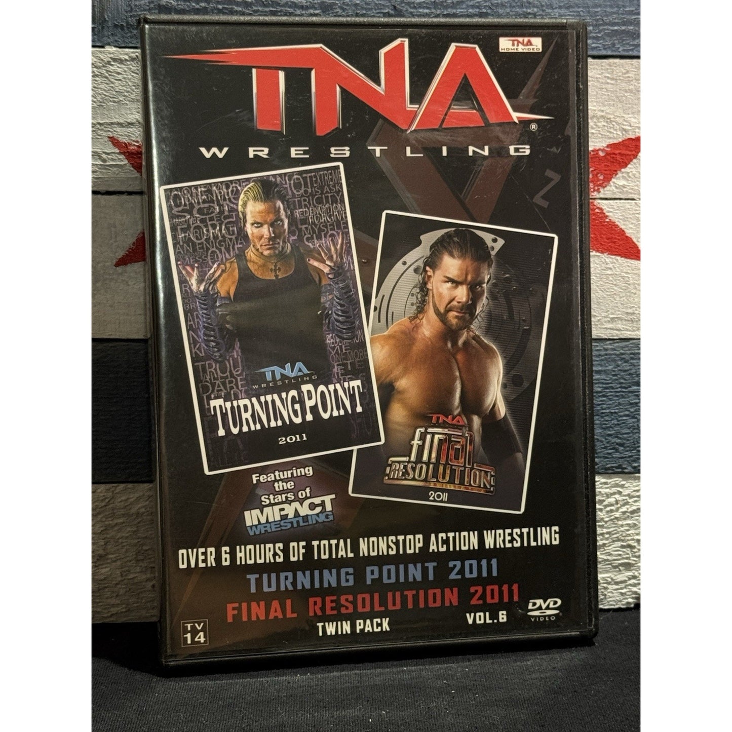 Official TNA Twin Pack Vol 6 : Turning Point & Final Resolution 2011 - DVD Used