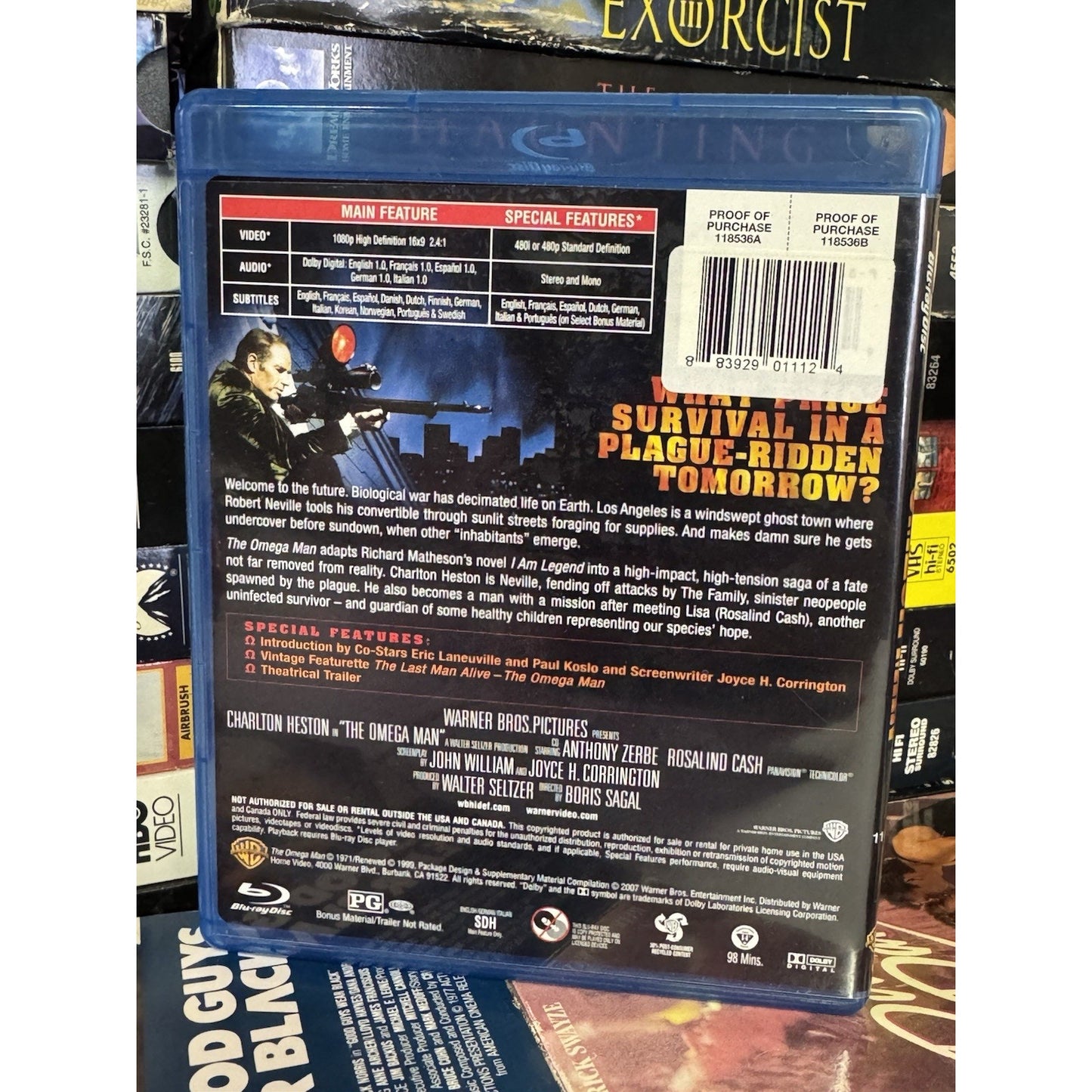 The Omega Man - Blu-ray Used