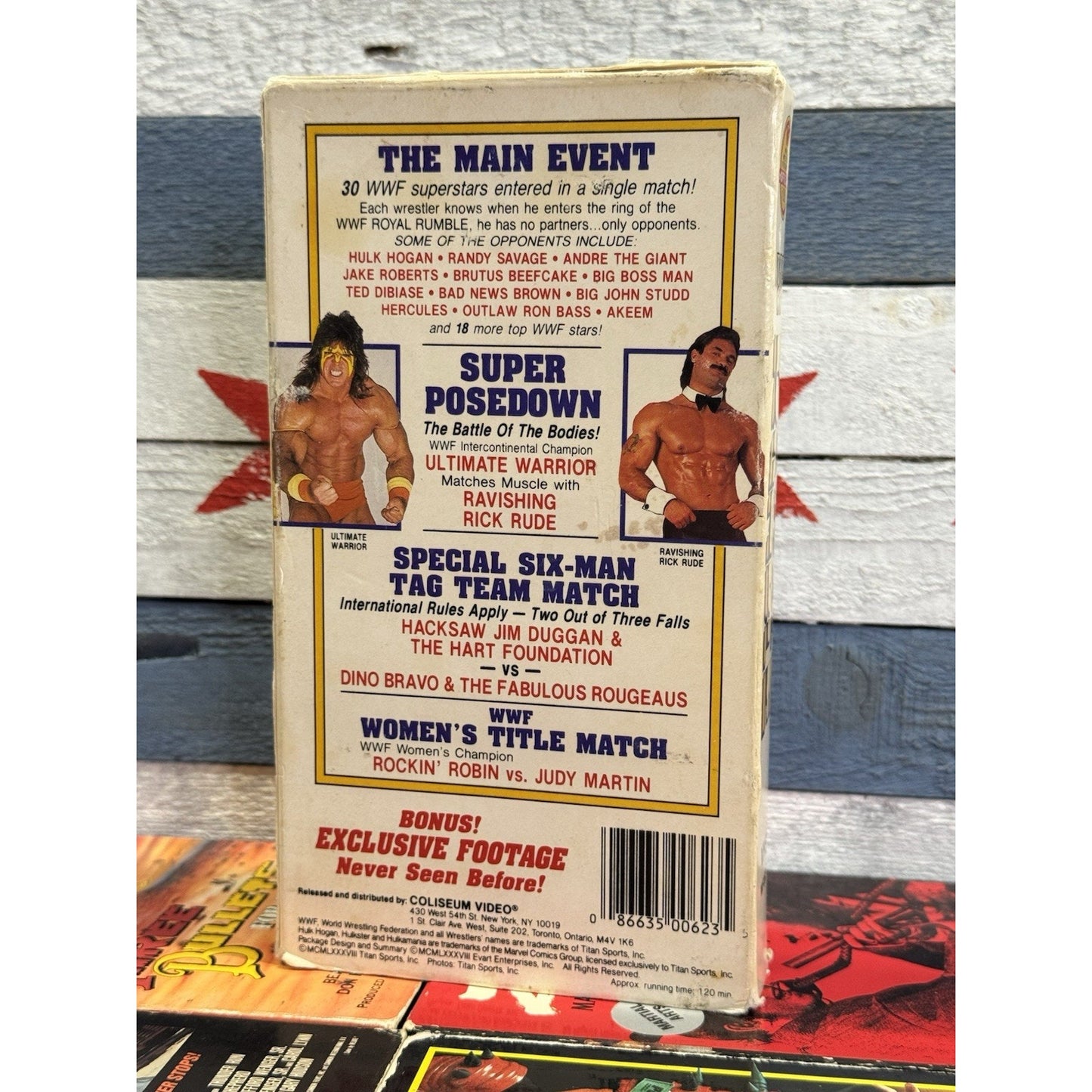 WWF Royal Rumble 1989 - VHS Used