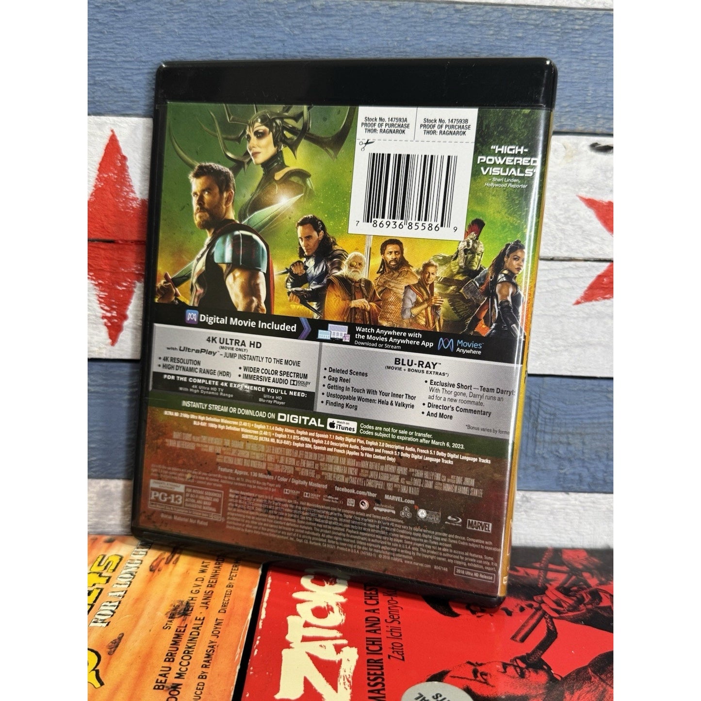 Thor Ragnarok - 4K UHD Used