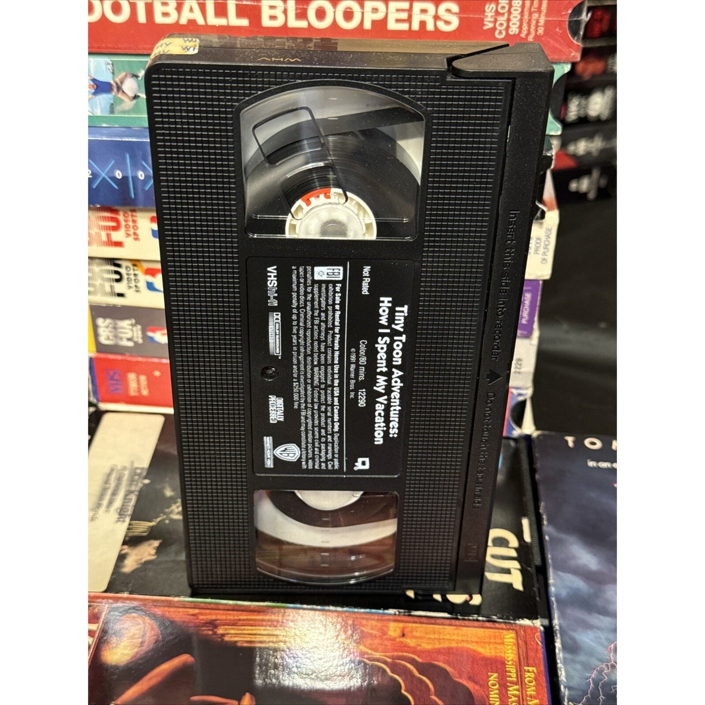 Tiny Toon Adventures : How I Spent My Vacation - VHS Used
