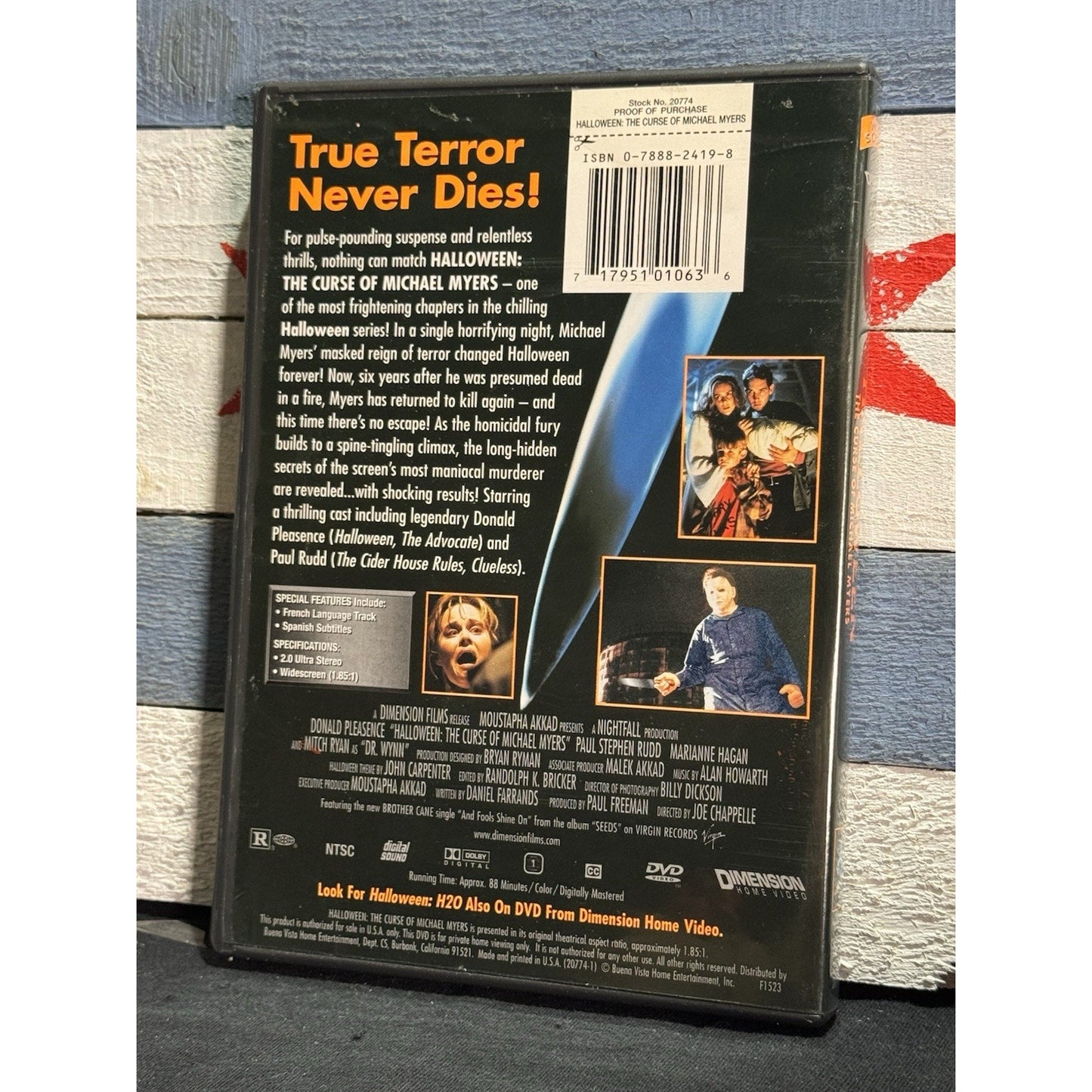 Halloween 6: The Curse of Michael Myers - DVD Used