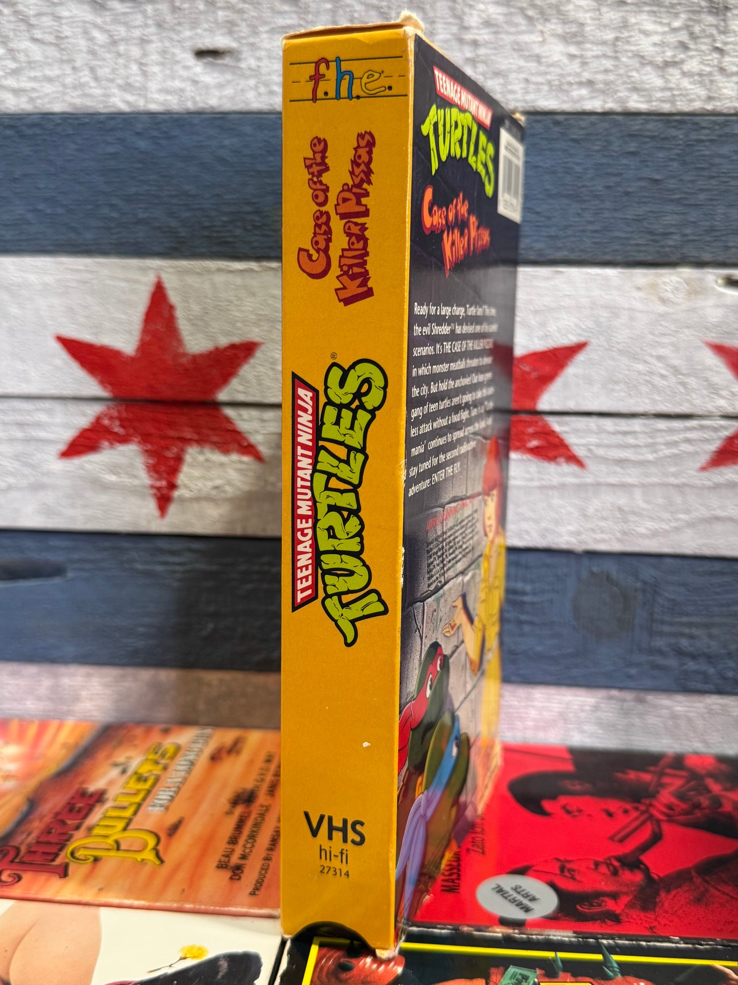 Teenage Mutant Ninja Turtles: Case of the Killer Pizzas - VHS Used