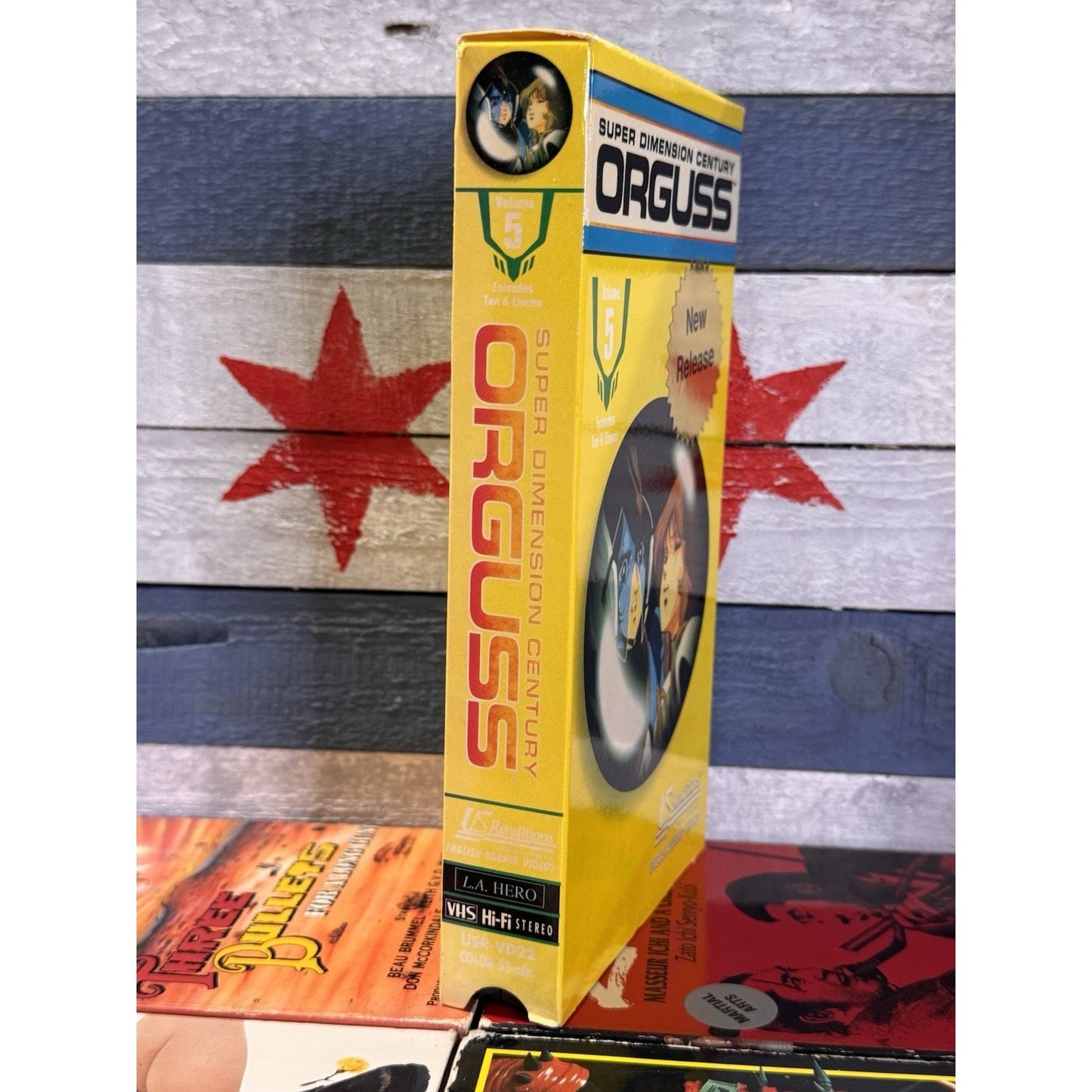 Super Dimension Century Orguss Vol. 5 - VHS Used