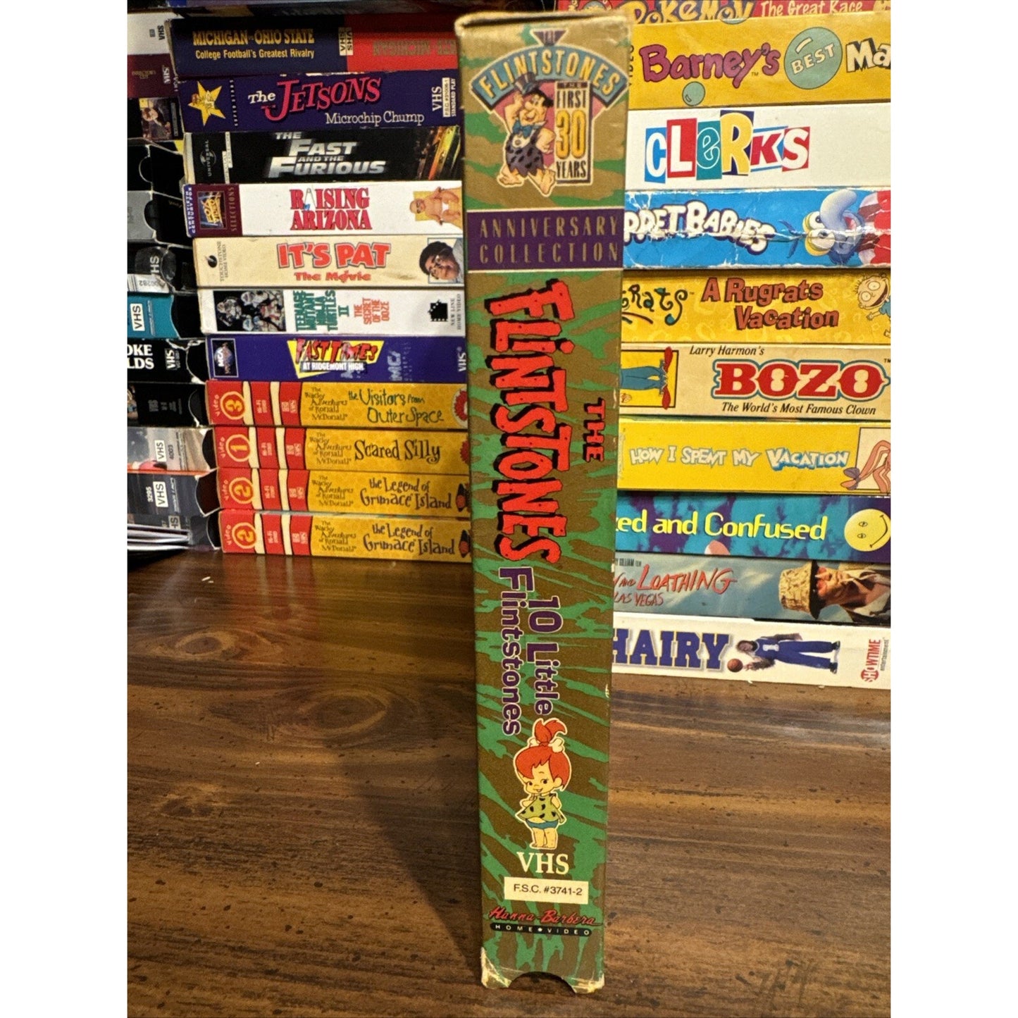 The Flintstones : 10 Ten Little Flintstones - VHS Used