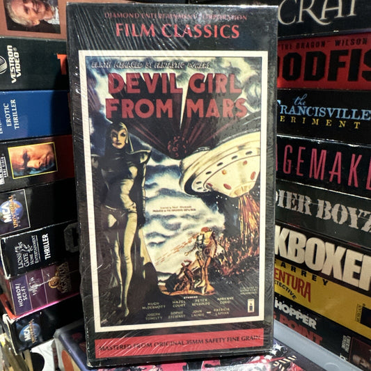 Devil Girl From Mars - VHS Used
