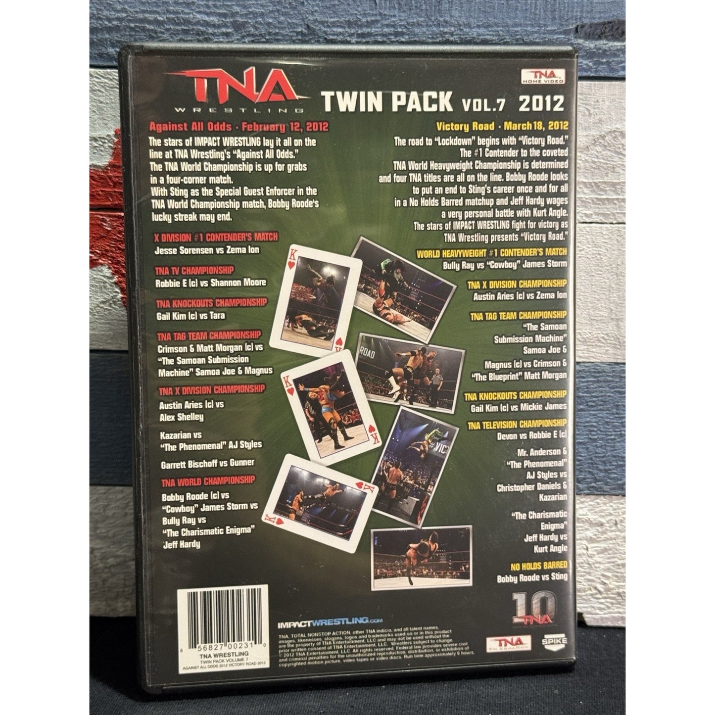 TNA Wrestling: Sacrifice 2011/Slammiversary 2011 - DVD Used