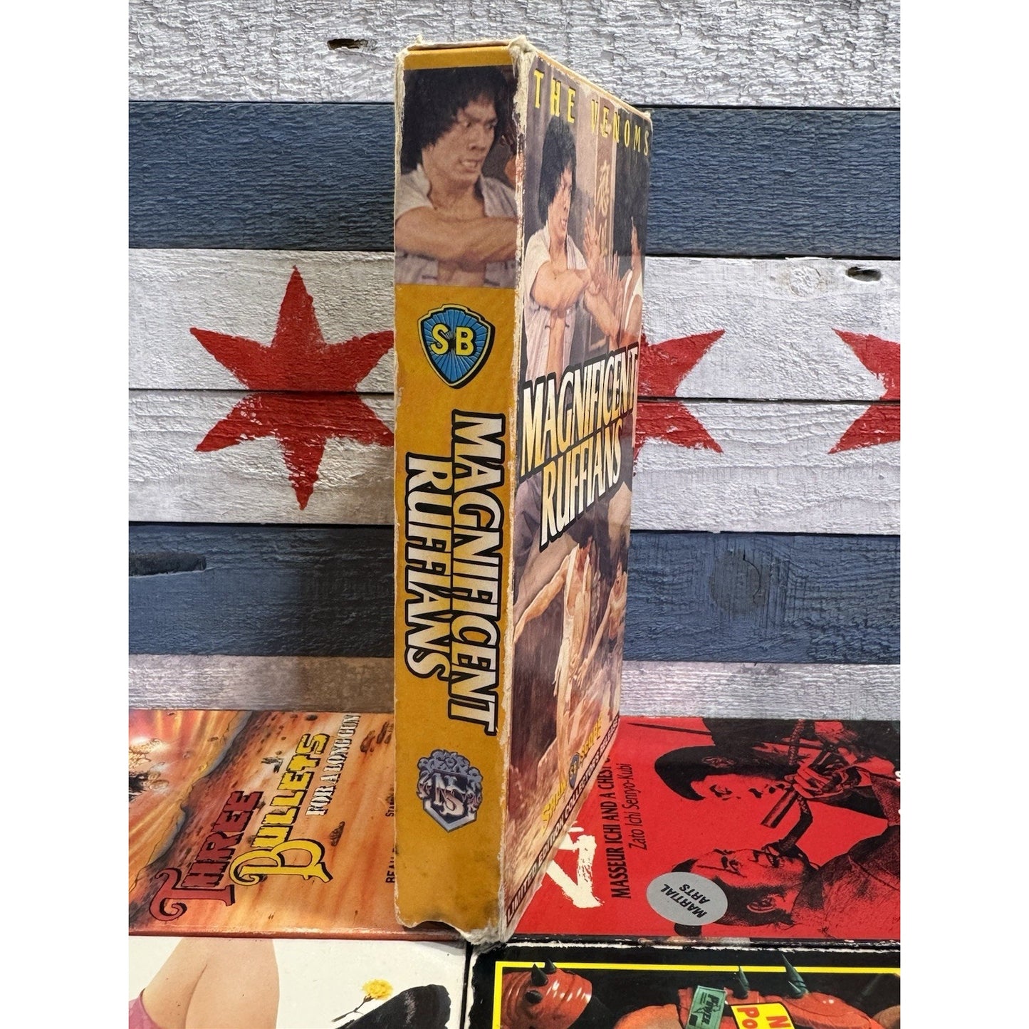 The Venoms Magnificent Ruffians - VHS Used