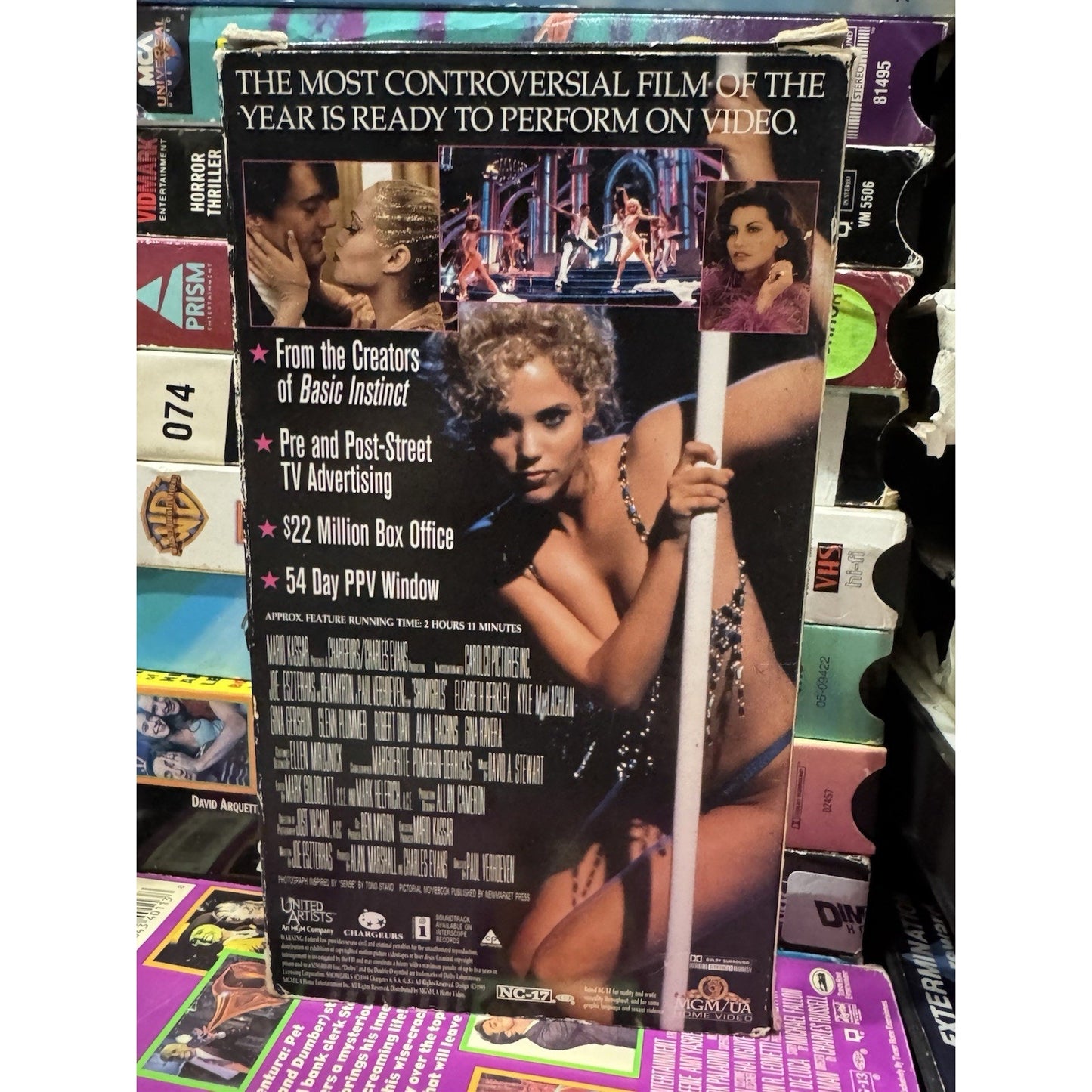 Showgirls Promo Screener - VHS Used