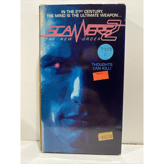 Scanners 2 : The New Order - VHS Used