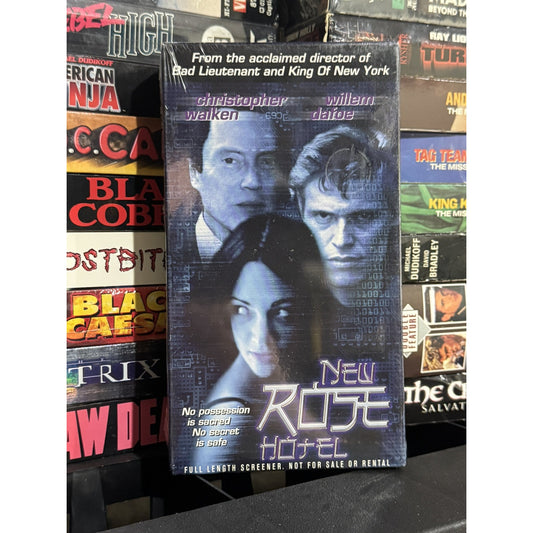 New Rose Hotel Promo Screener - VHS