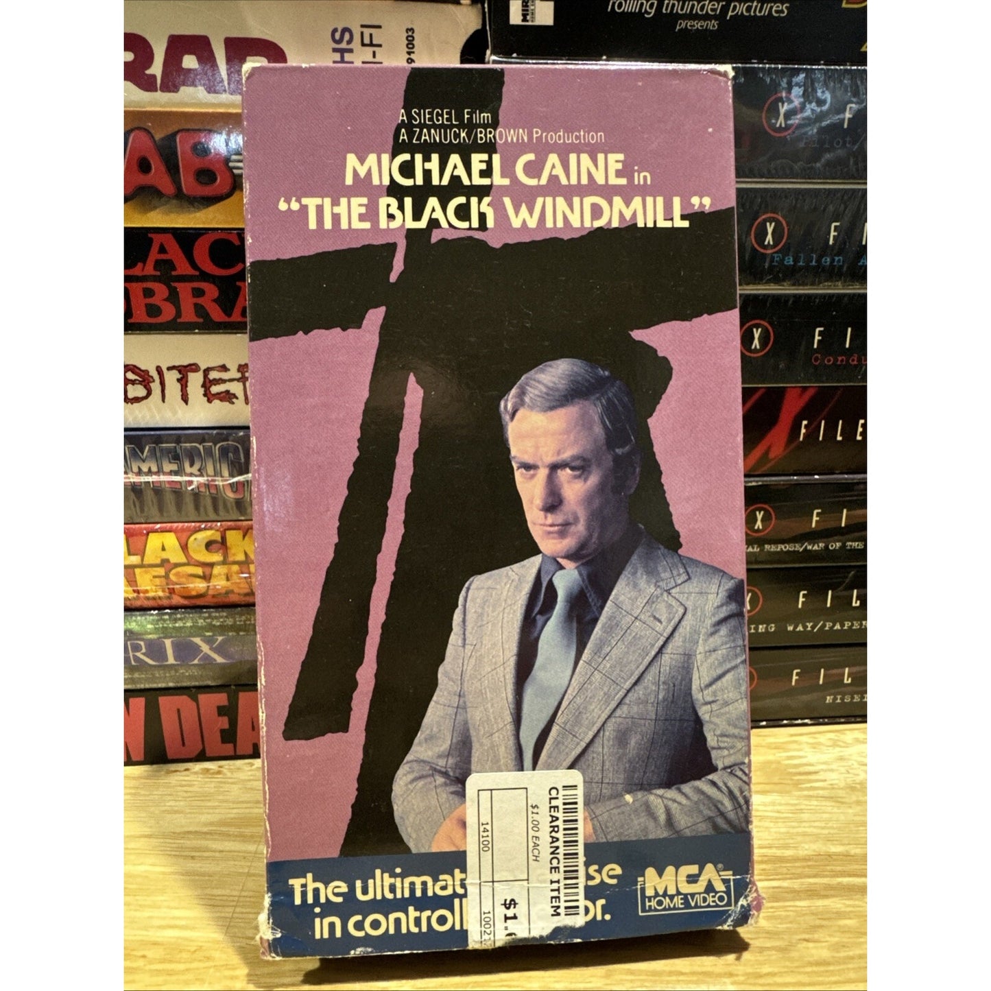 The Black Windmill - VHS Used