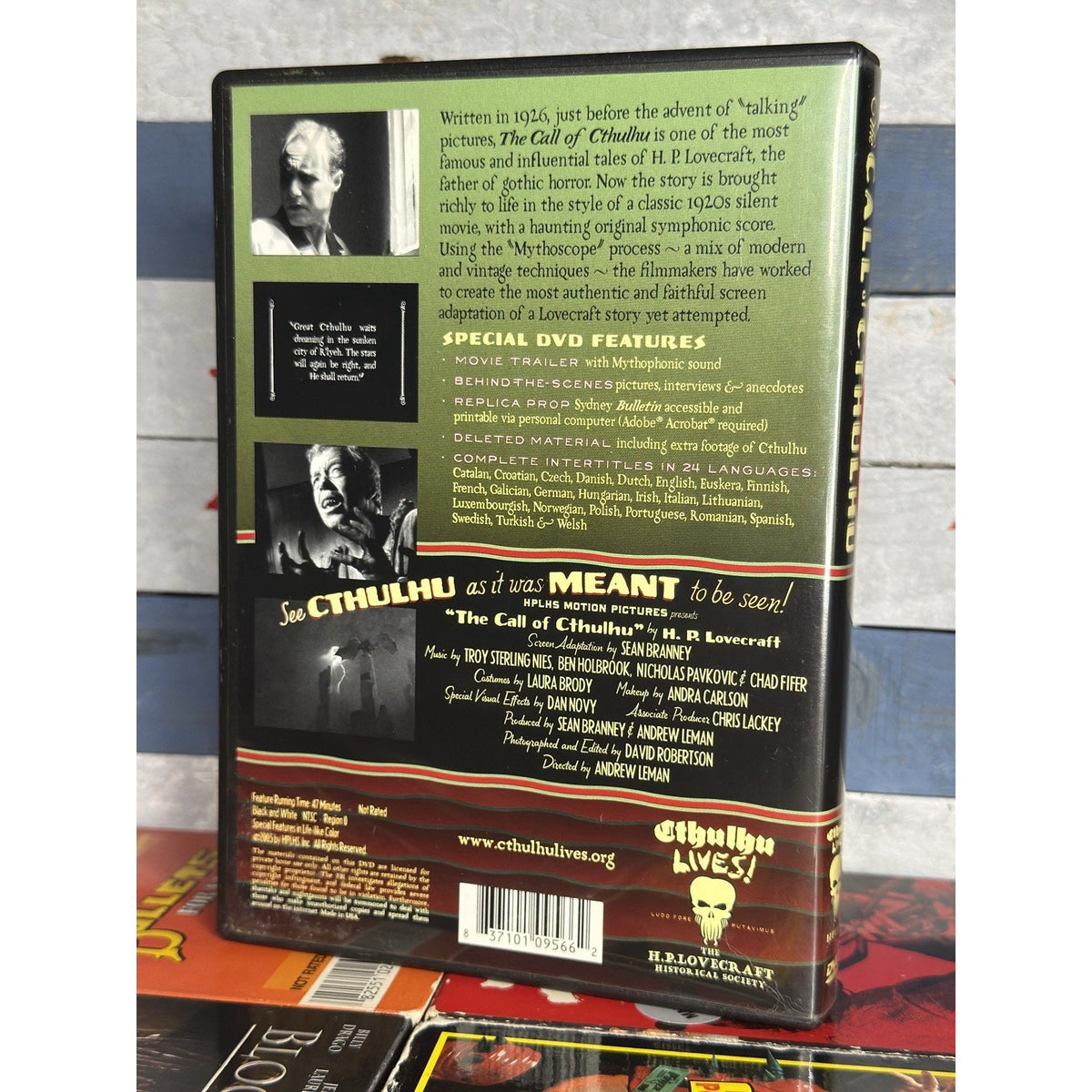 The Call of Cthulhu: The Celebrated Story of H.P. Lovecraft - DVD Used
