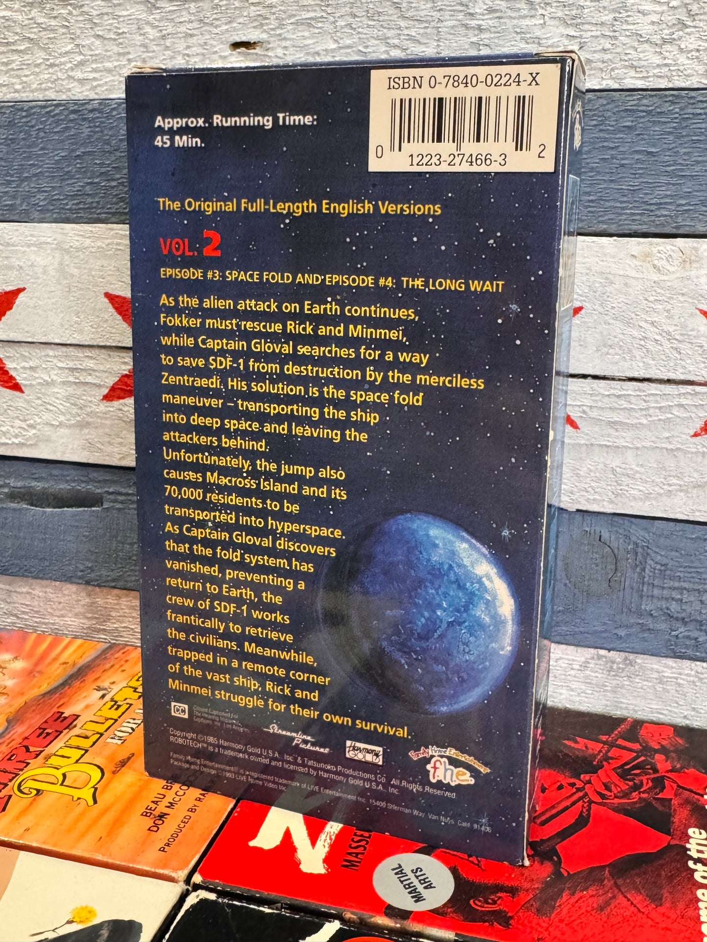 Robotech Vol. 2: Space Fold / The Long Wait - VHS Used