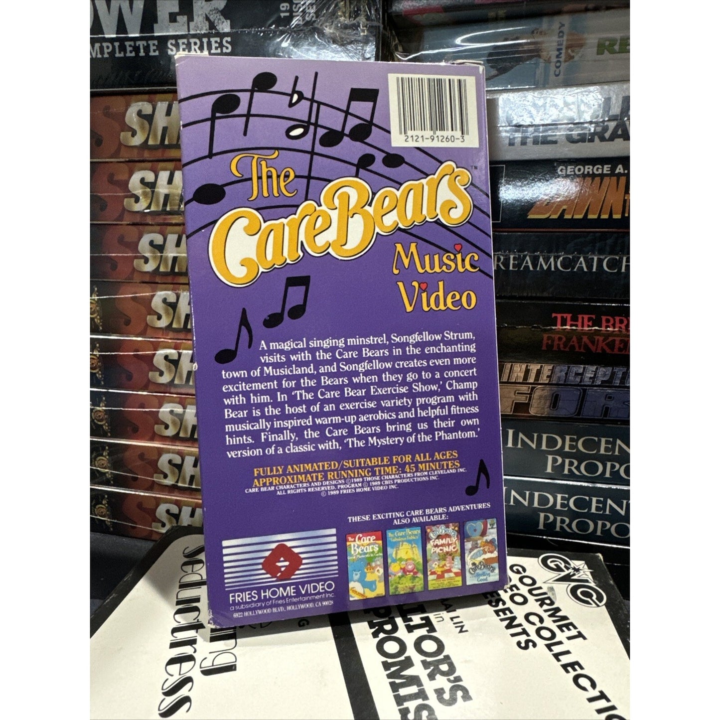 Care Bears Music Video - VHS Used