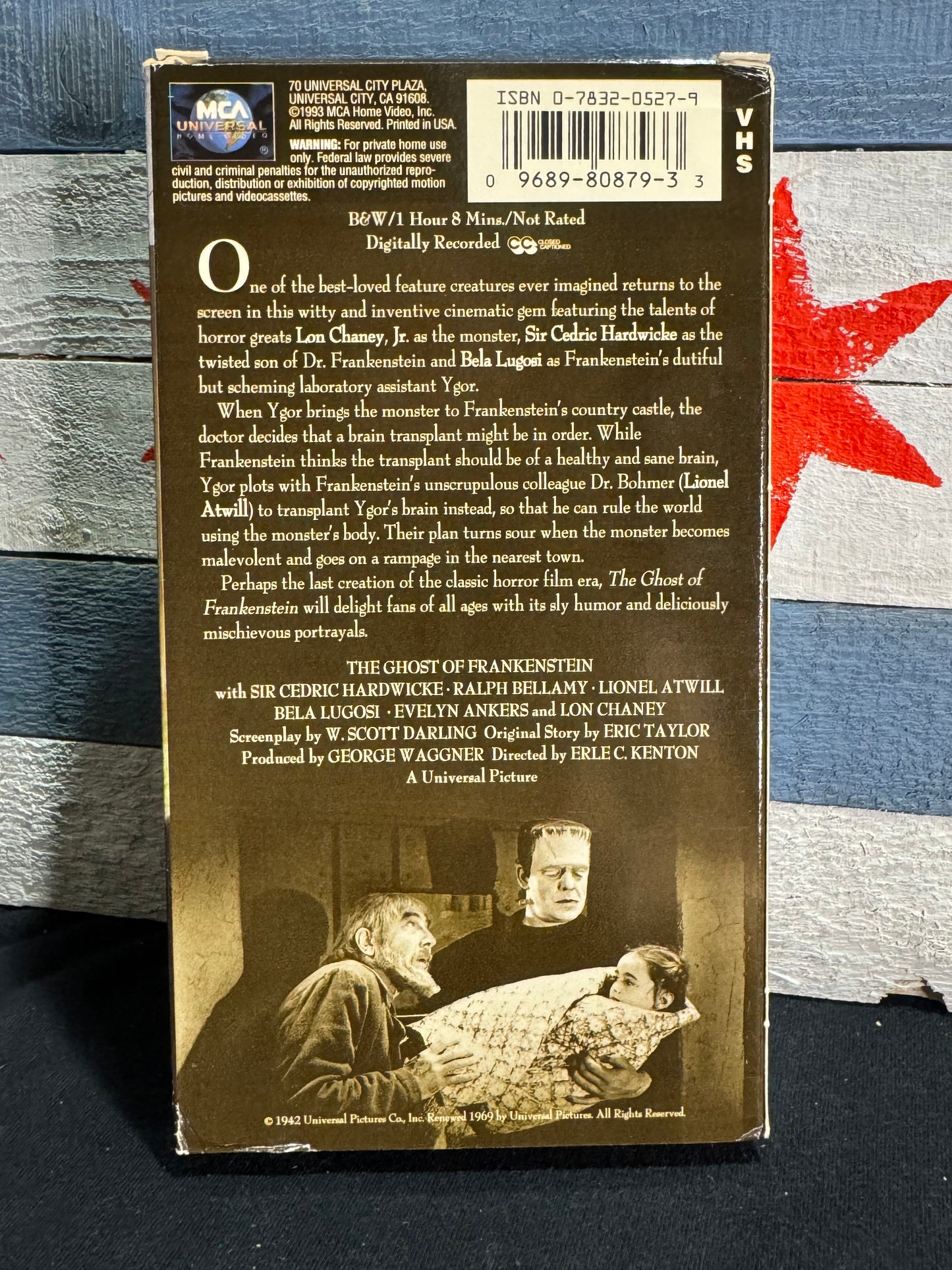 The Ghost of Frankenstein - VHS Used