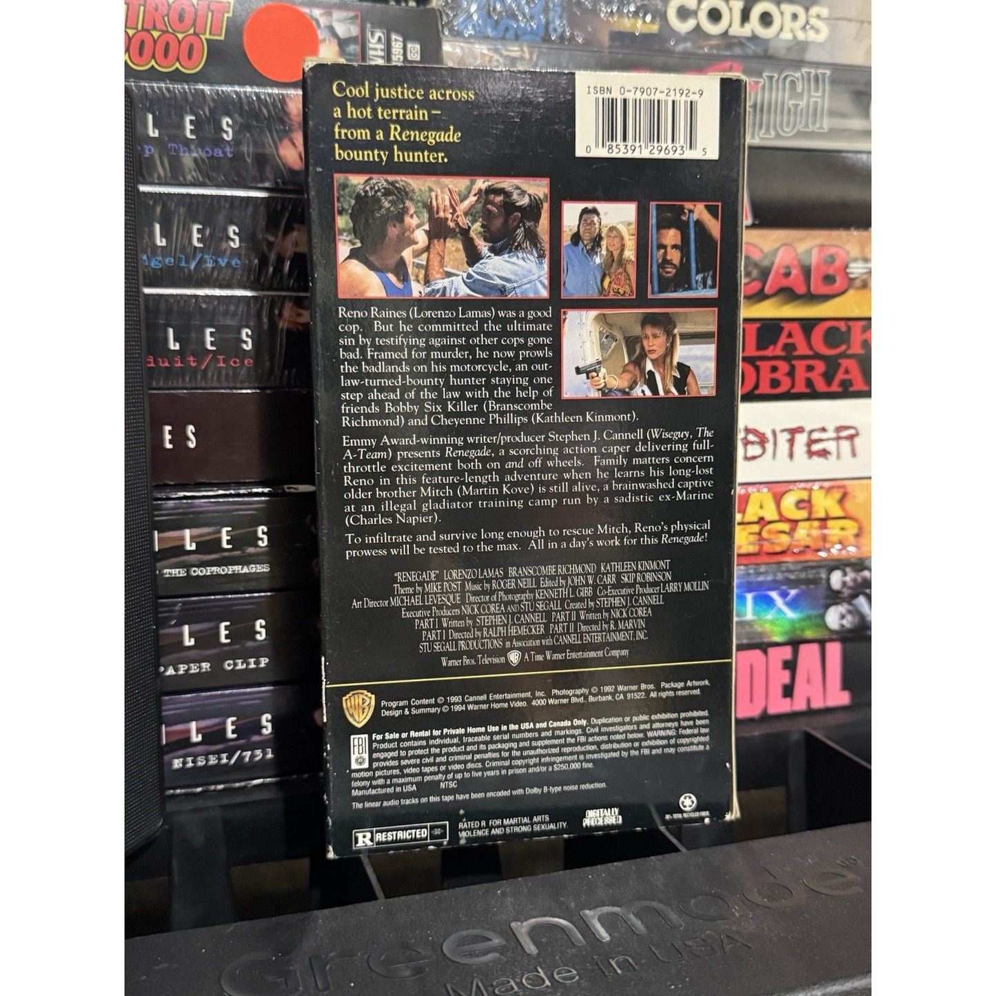 Renegade - VHS Used