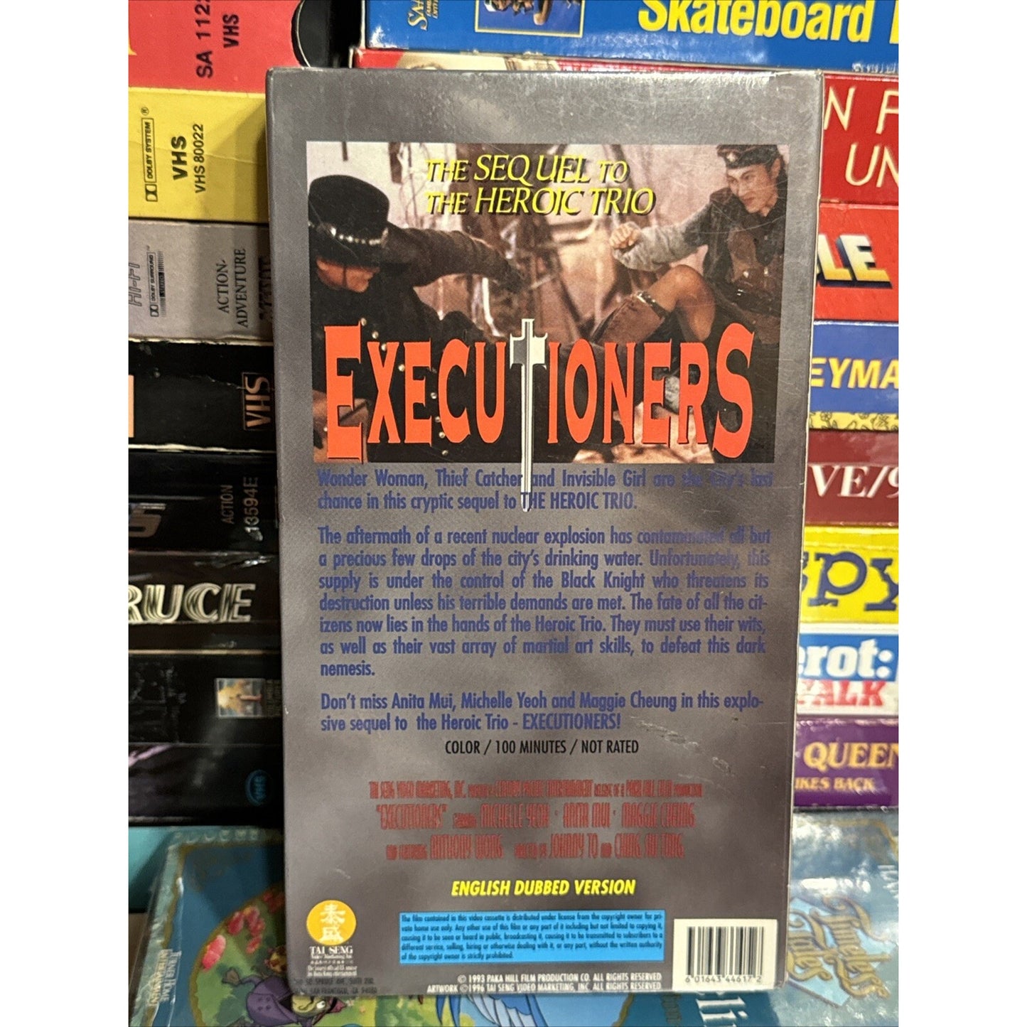 Executioners The Heroic Trio 2 - VHS