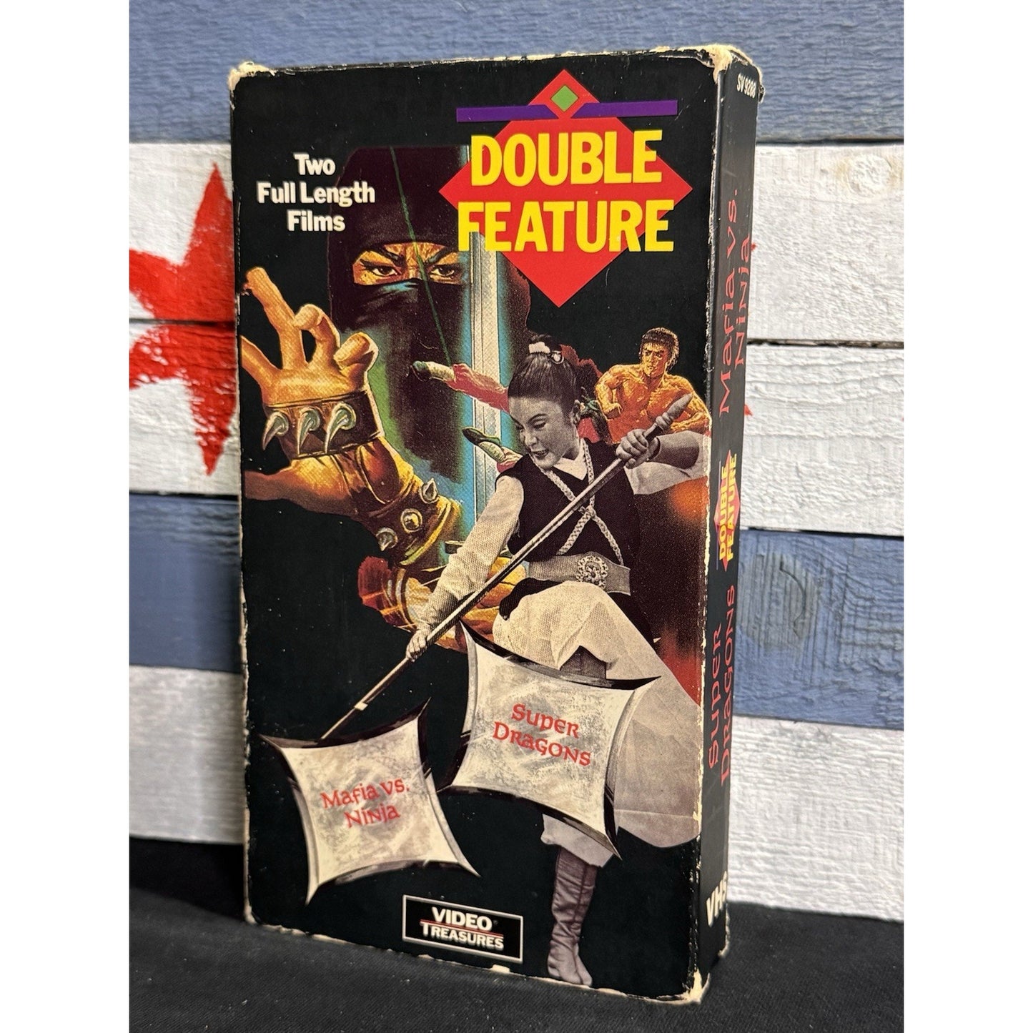 Mafia Vs. Ninja And Super Dragons - VHS Used