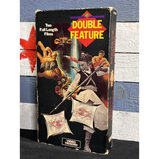 Mafia Vs. Ninja And Super Dragons - VHS Used