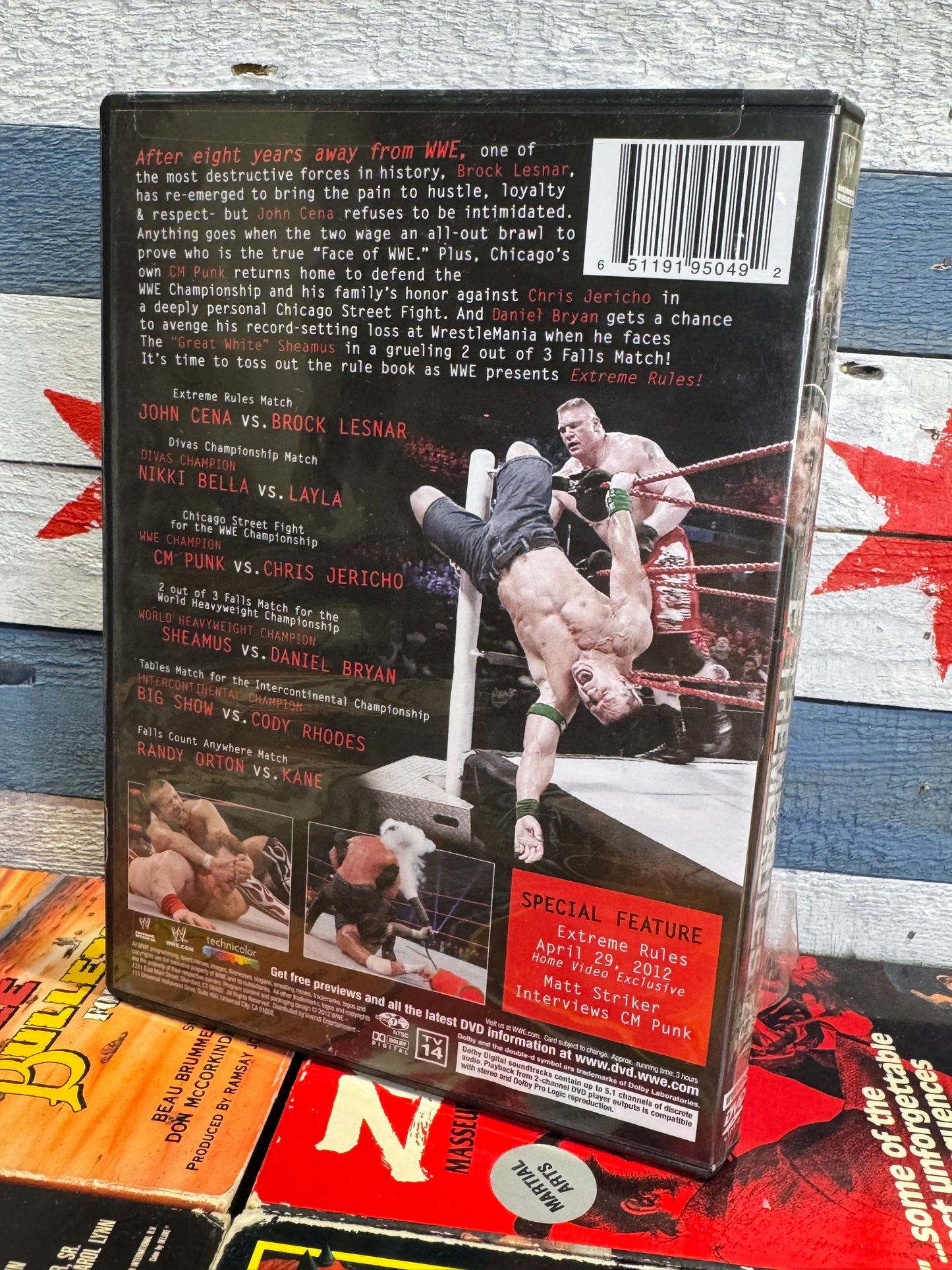 WWE: Extreme Rules 2012 - DVD Used