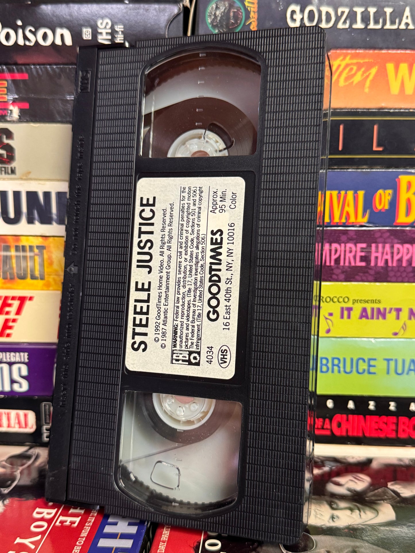 Steele Justice - VHS Used