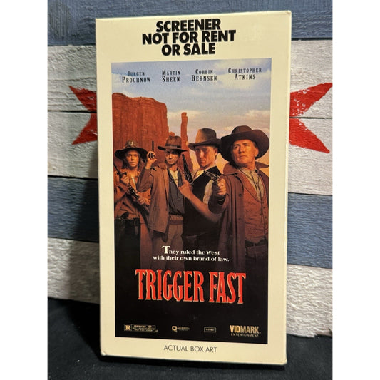 Trigger Fast Promo Screener - VHS Used