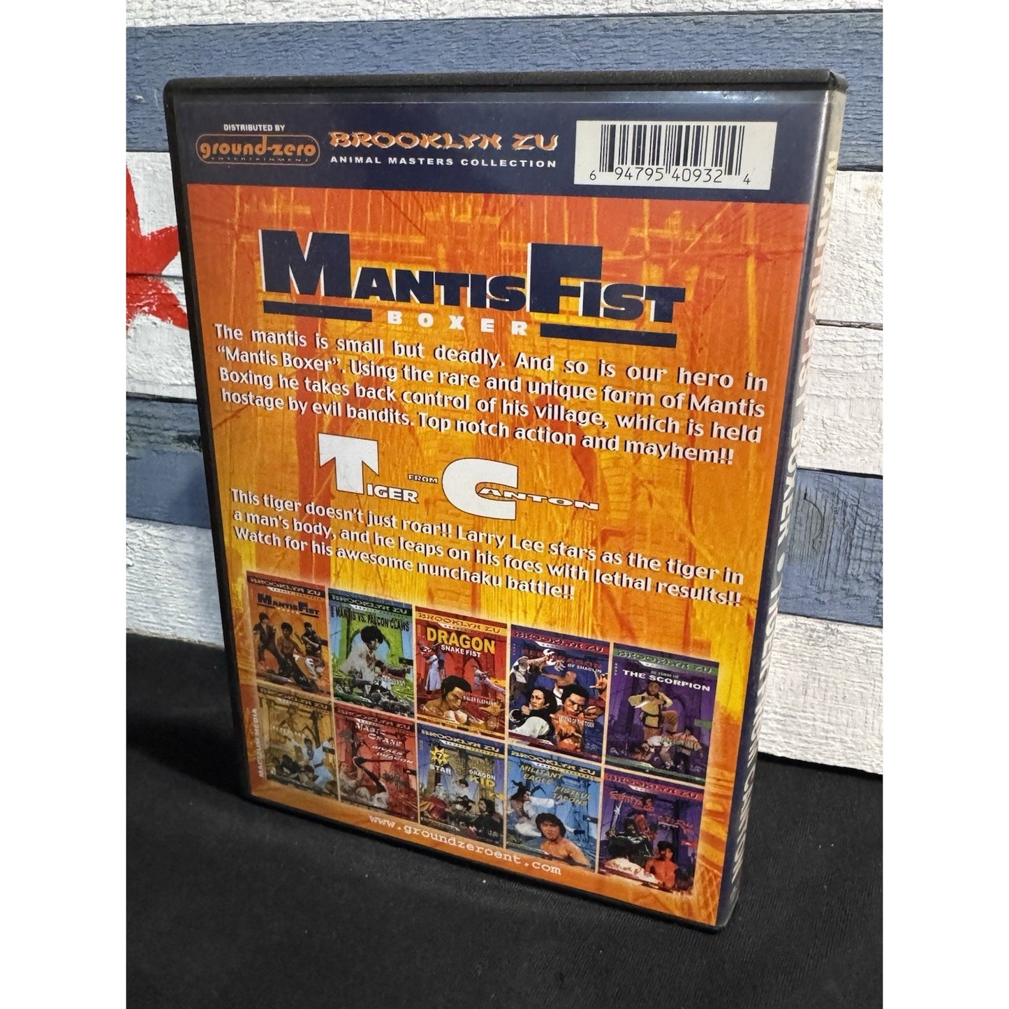 Mantis Fist/Boxer Tiger From Canton - DVD Used