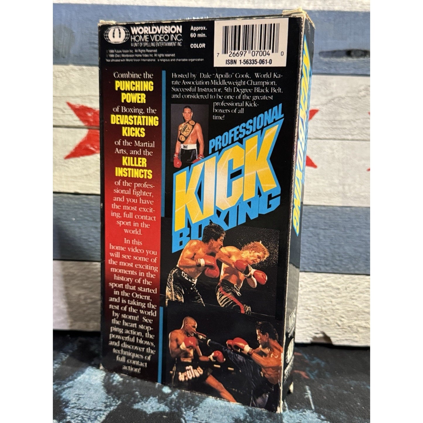 Professional Kick Boxing - VHS Used