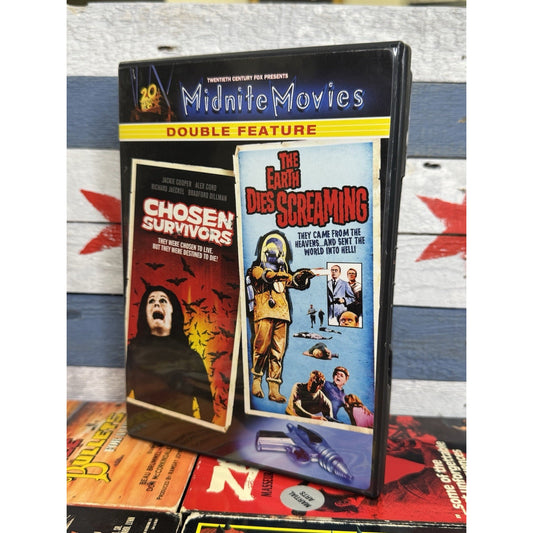 Midnite Movies Double Feature: Chosen Survivors/The Earth Dies Screaming - DVD Used