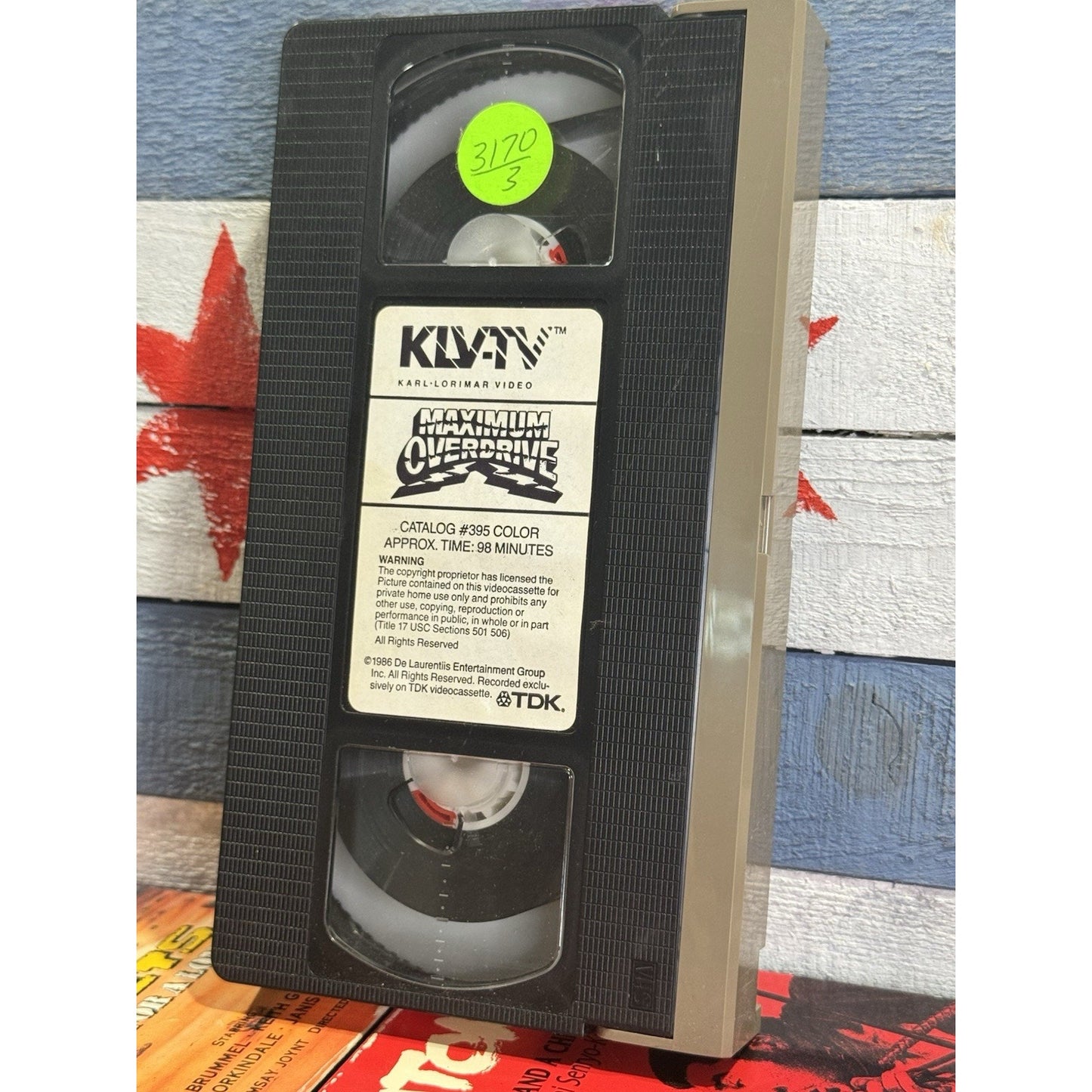Maximum Overdrive - VHS Used