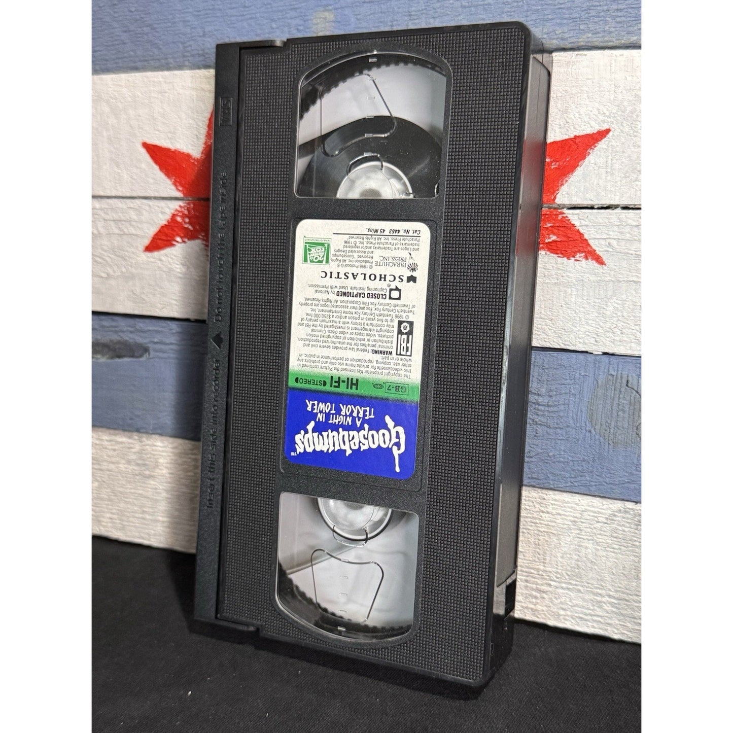 Goosebumps A Night in Terror Tower - VHS Used